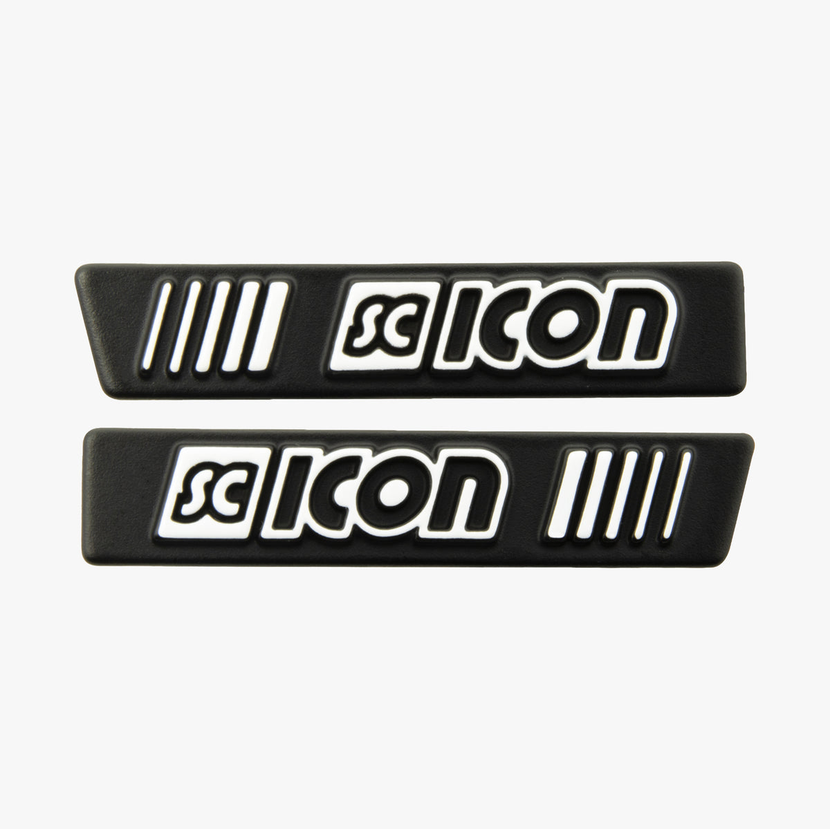 metal logo kit temple black white