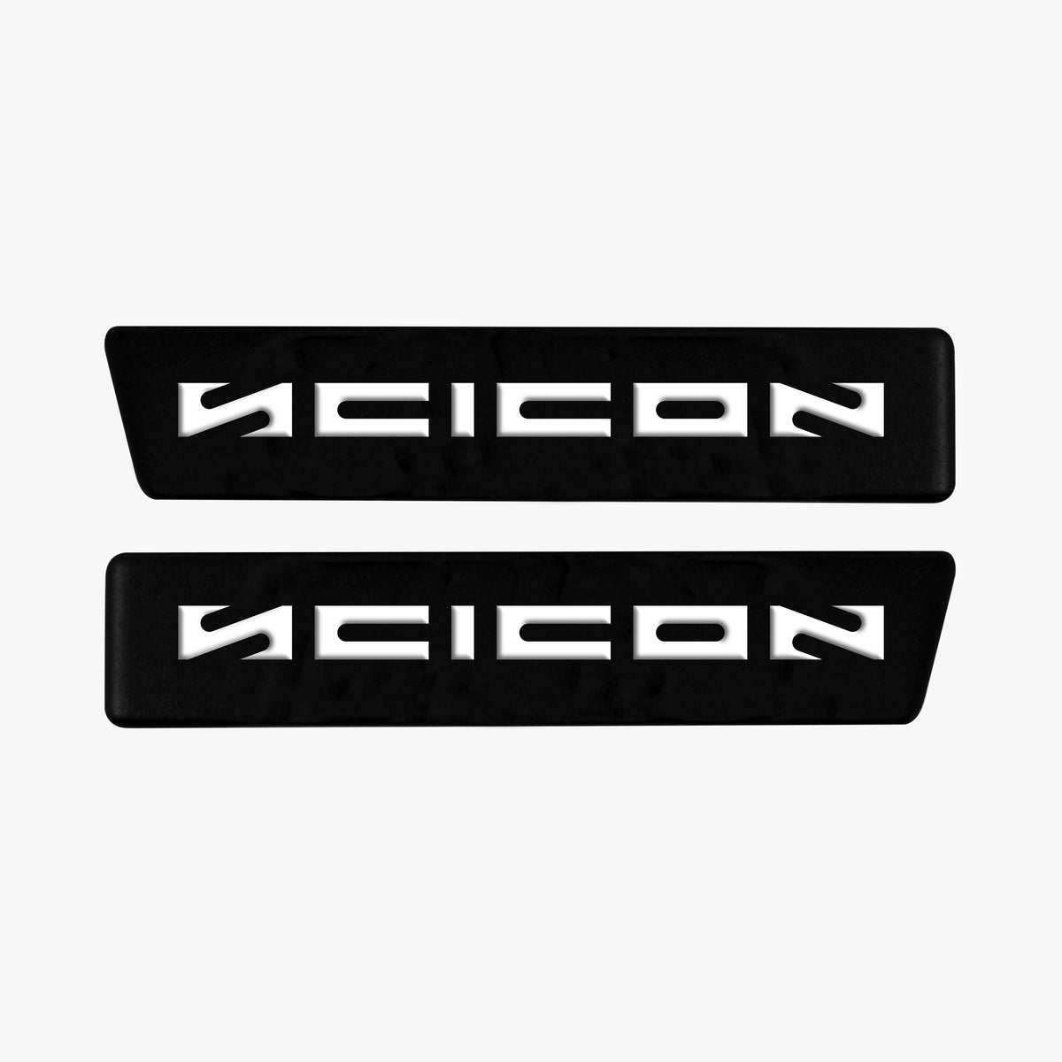 metal logo black