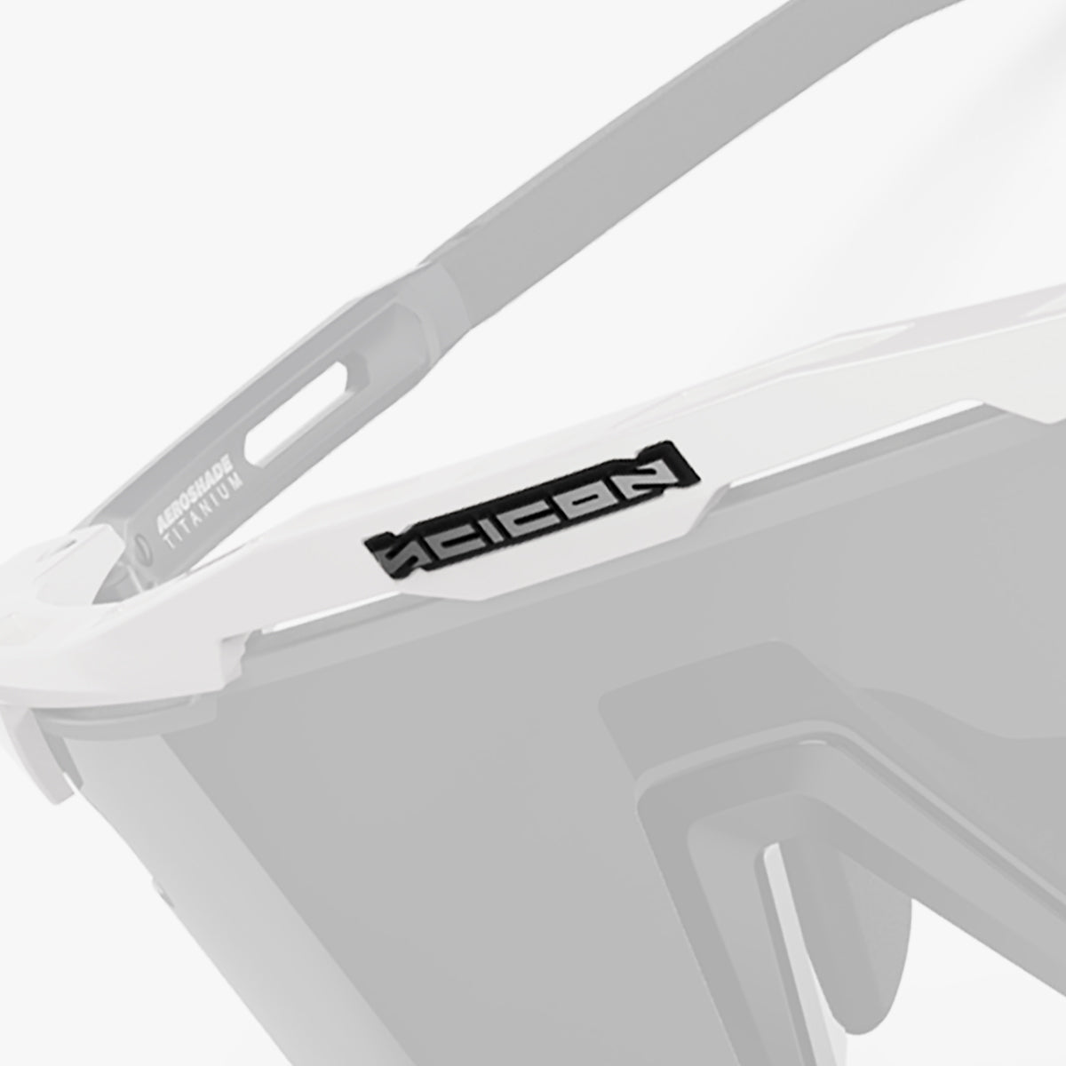 LOGO EN MÉTAL POUR AEROSHADE 2.0 TITANIUM