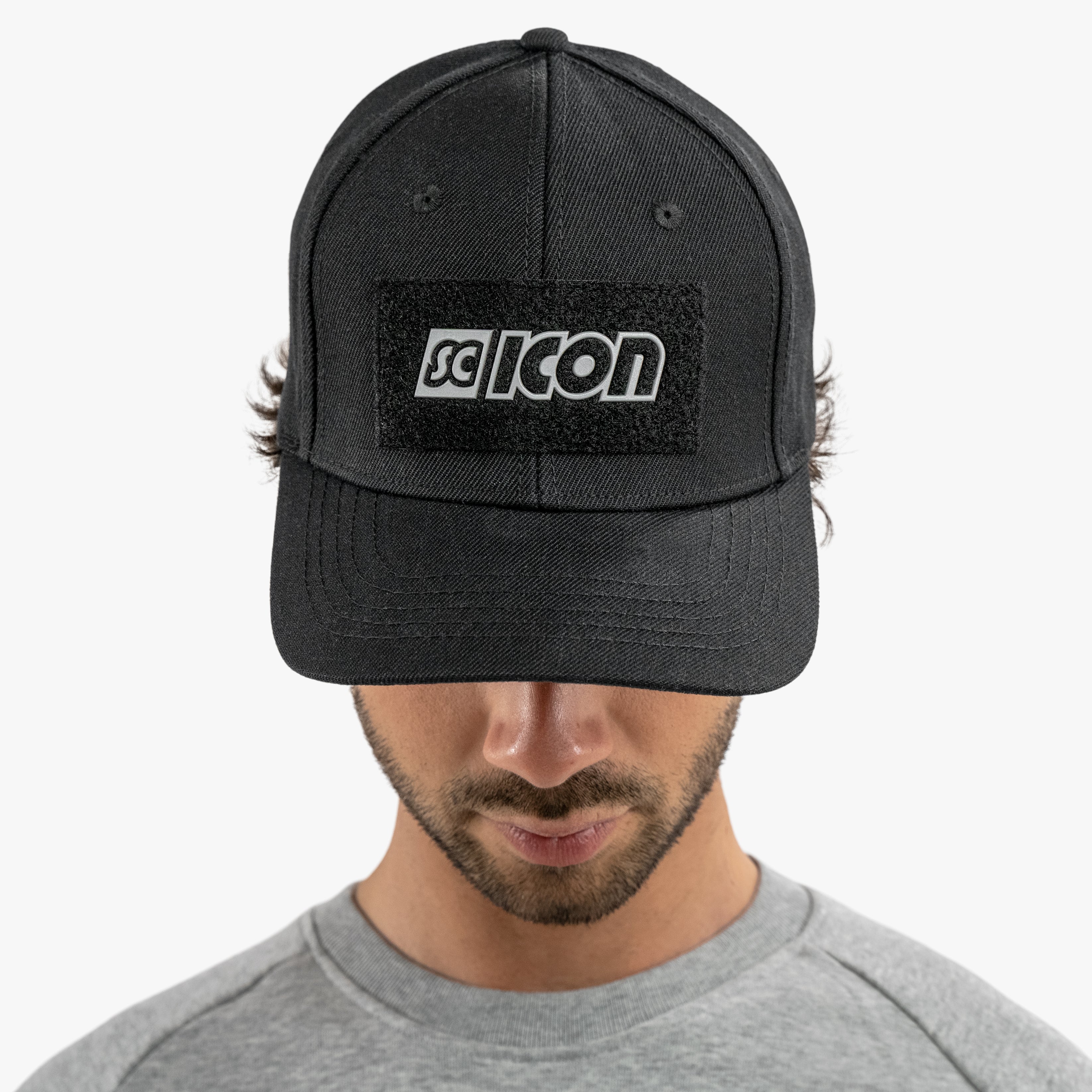 CASQUETTE LOGO BLACK ON BLACK - 04