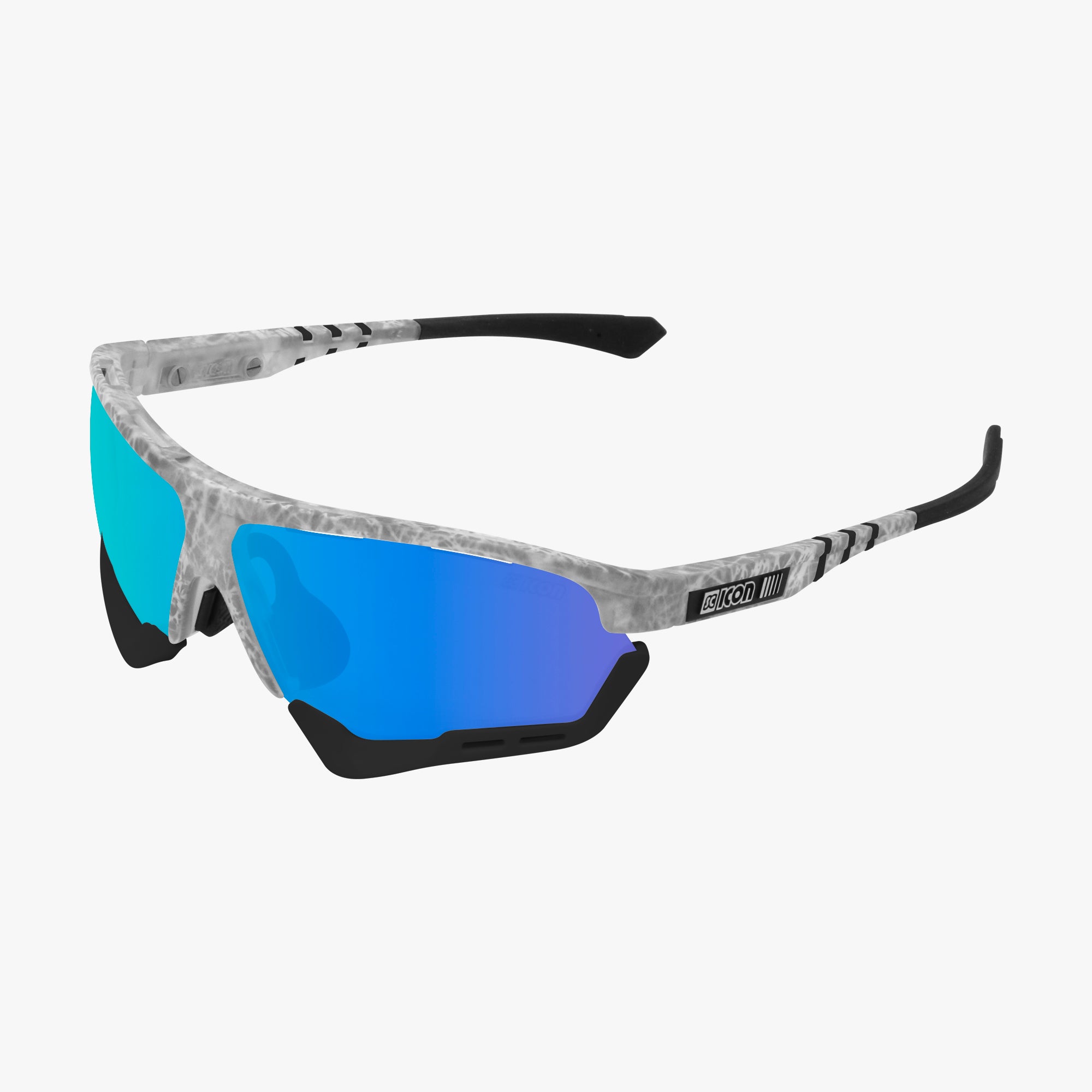 Black/Multimirror Red Aerocomfort SCN PP | Scicon Sports