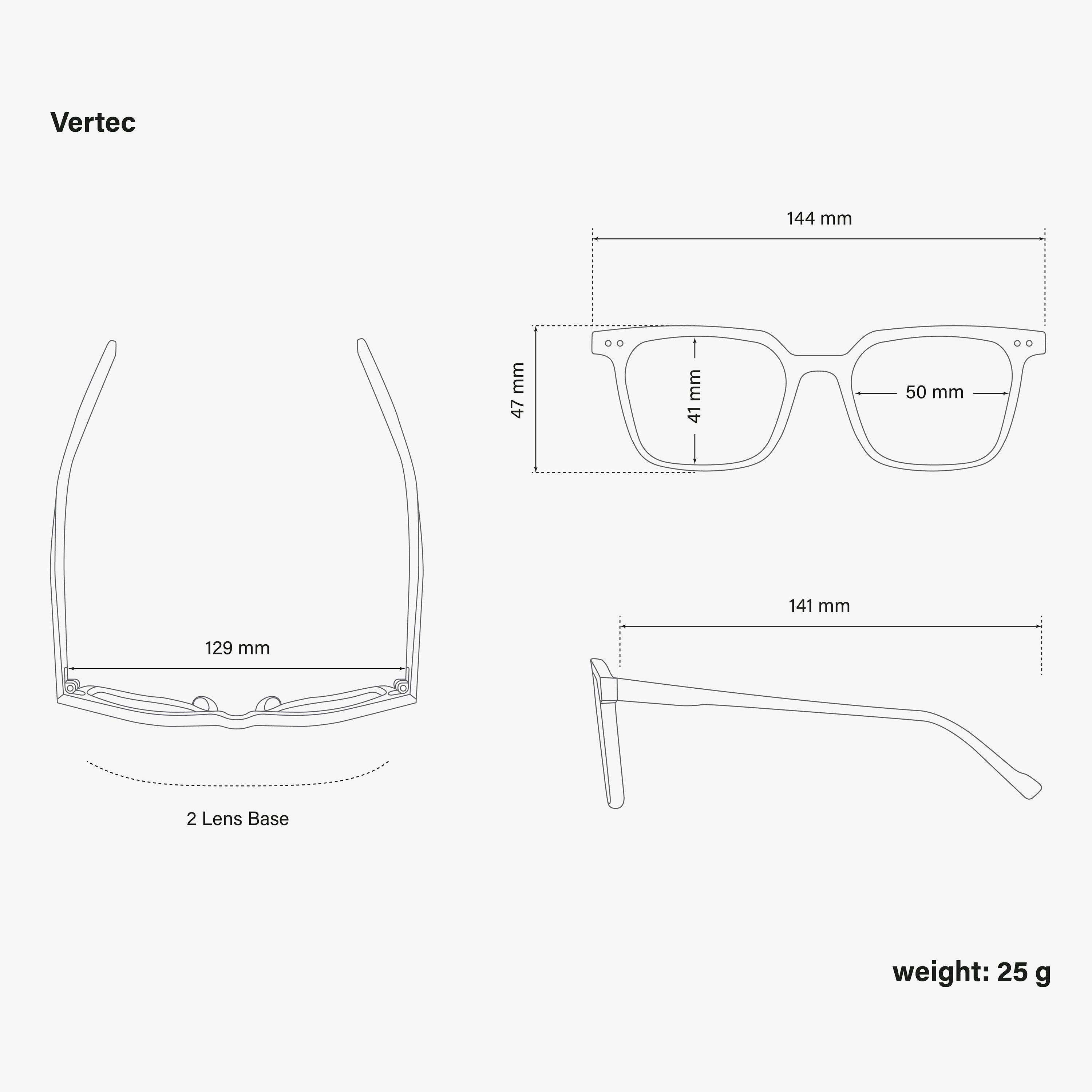 VERTEC - LUNETTE DE VUE