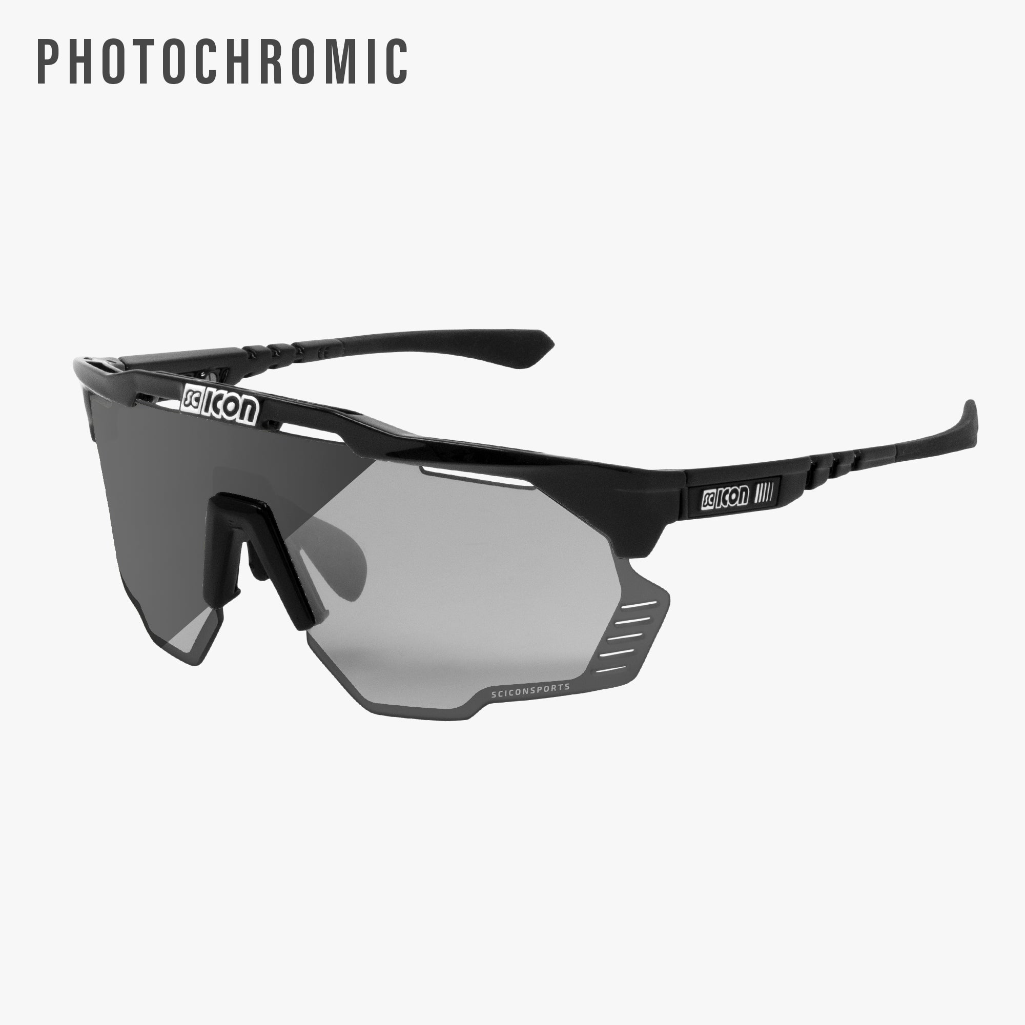 Carbon/Green Aeroshade Kunken Sunglasses | Scicon Sports