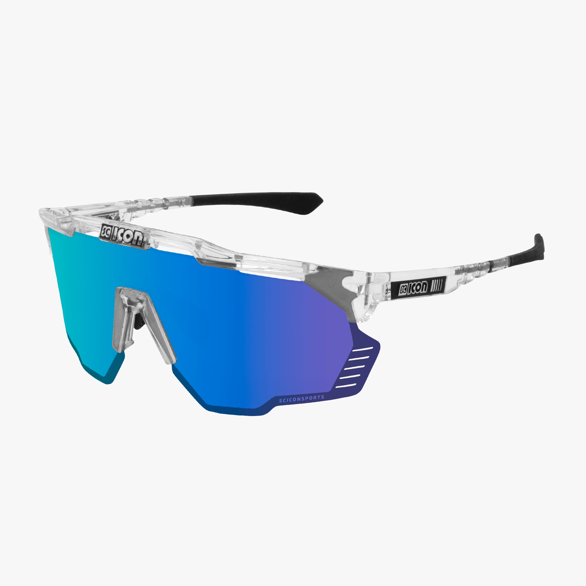 Crystal Gloss/Green Aeroshade Kunken Performance Sunglasses