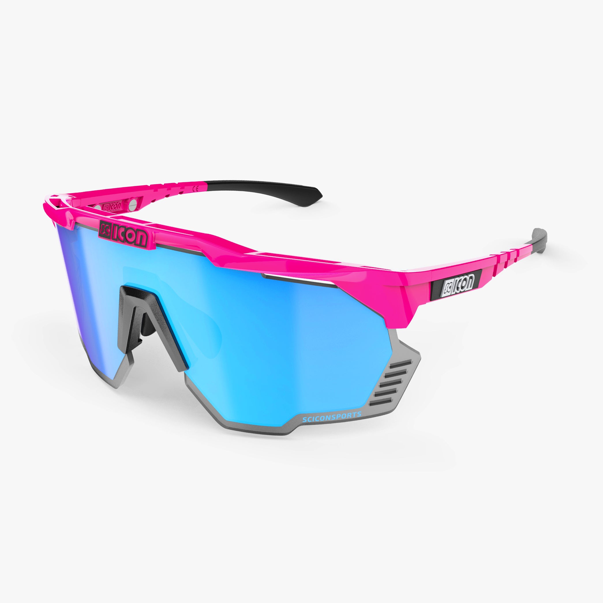Carbon/Green Aeroshade Kunken Sunglasses | Scicon Sports