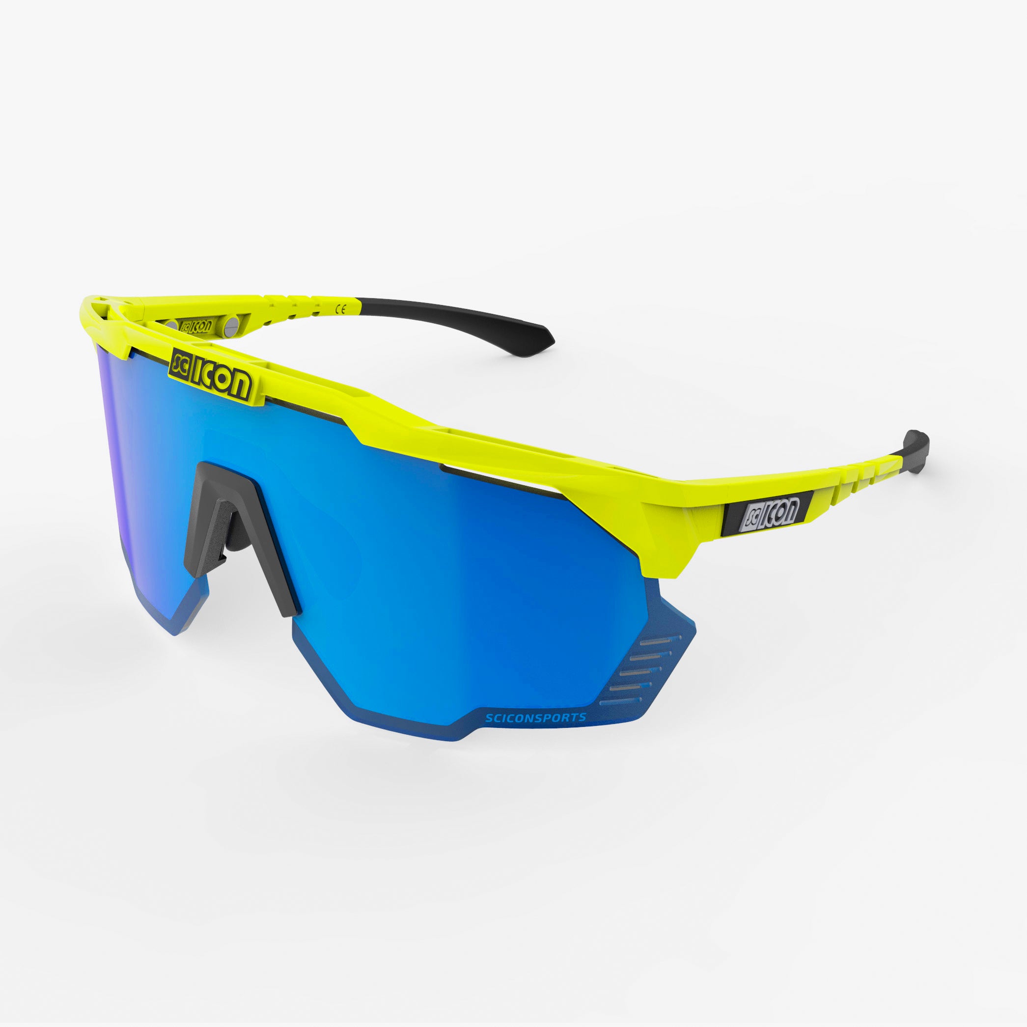 Green Fluo/Multimirror Green Aeroshade Kunken Sunglasses