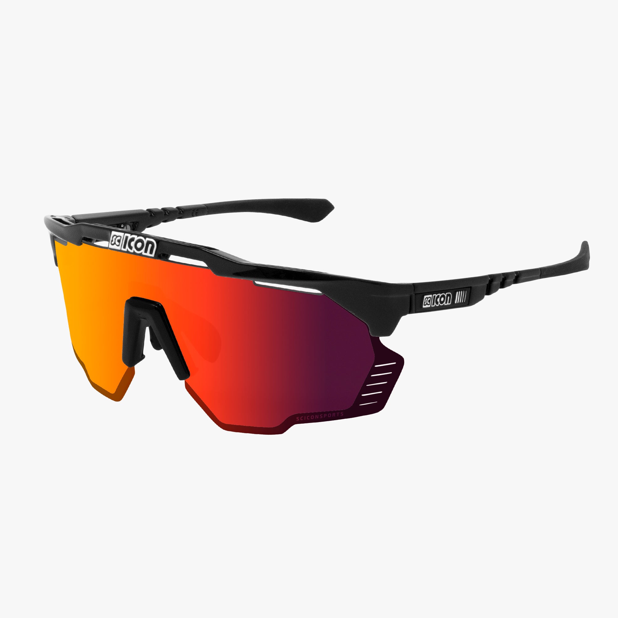 シーコン AEROSHADE KUNKEN Carbon/Green Aeroshade Kunken Sunglasses | Scicon Sports