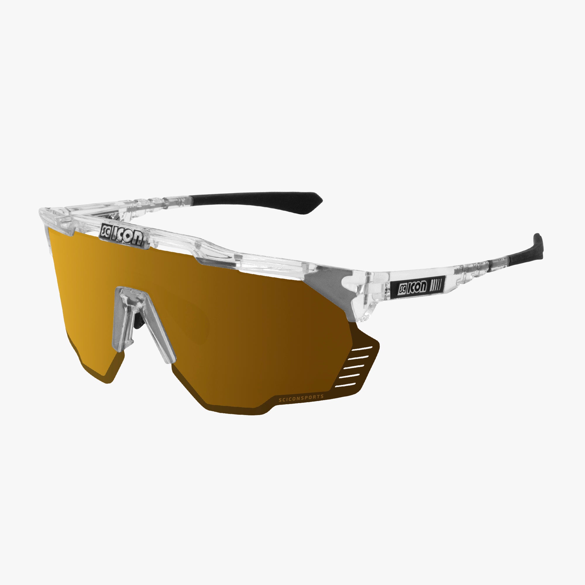 Carbon/Green Aeroshade Kunken Sunglasses | Scicon Sports