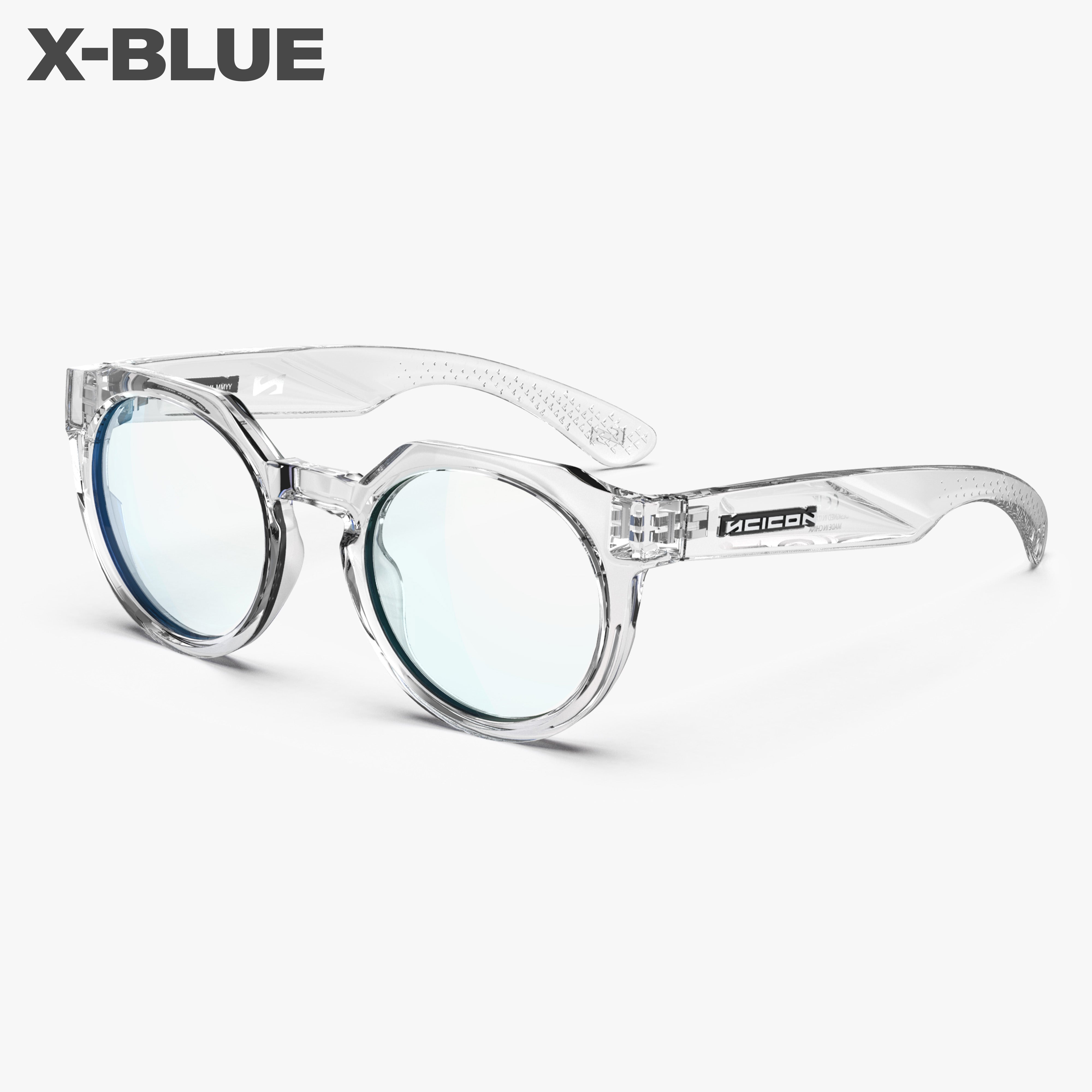 Protox 2.0 Blue Light blocking eyewear crystal frame | Scicon Sports