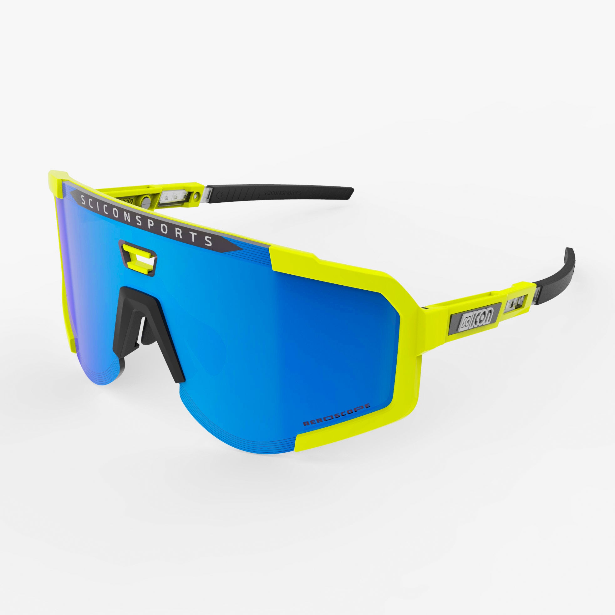 White/Multimirror Bronze Aeroscope Sport Sunglasses