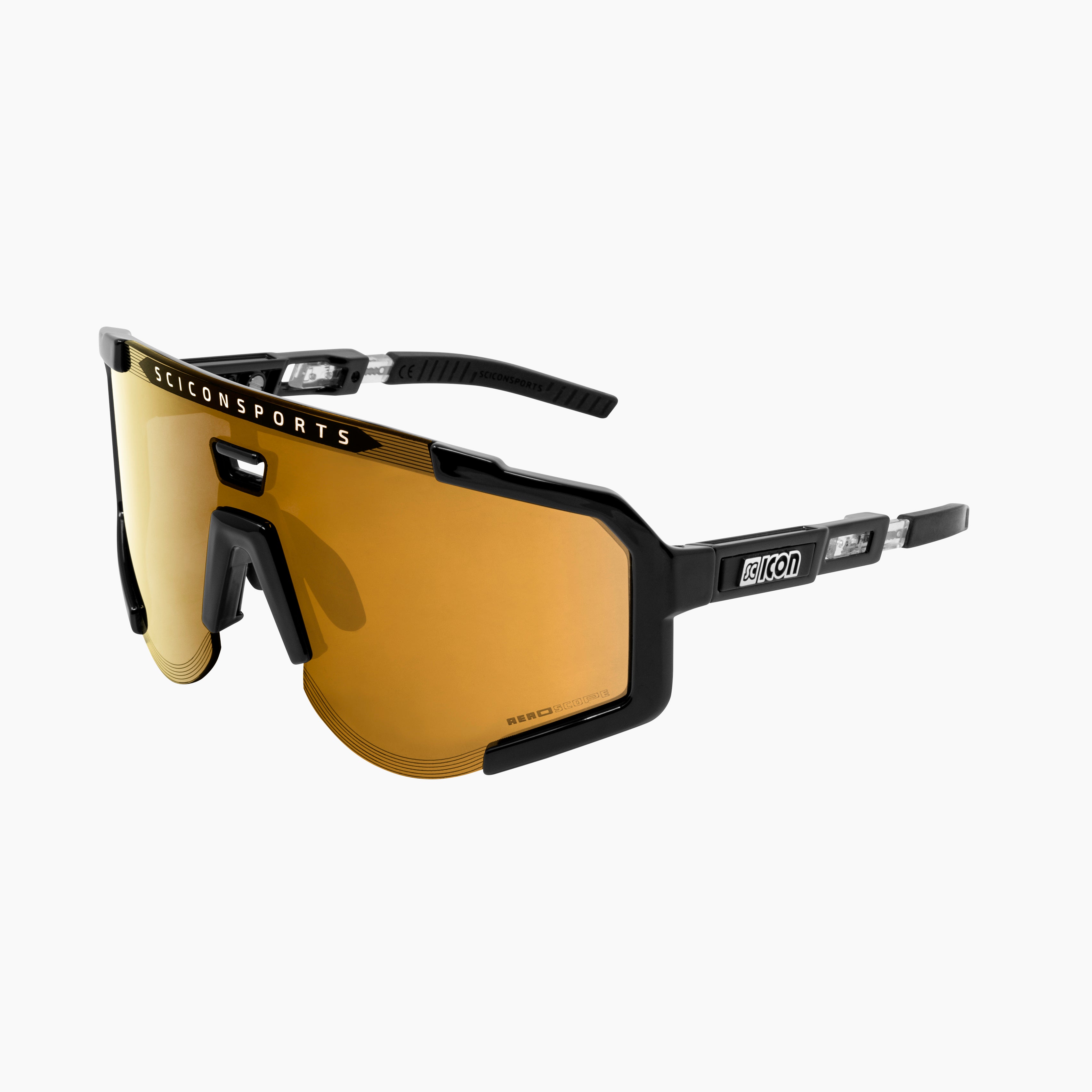 SCICON Aeroscope サングラス Black/Pink Aeroscope Sport Sunglasses | Scicon Sports