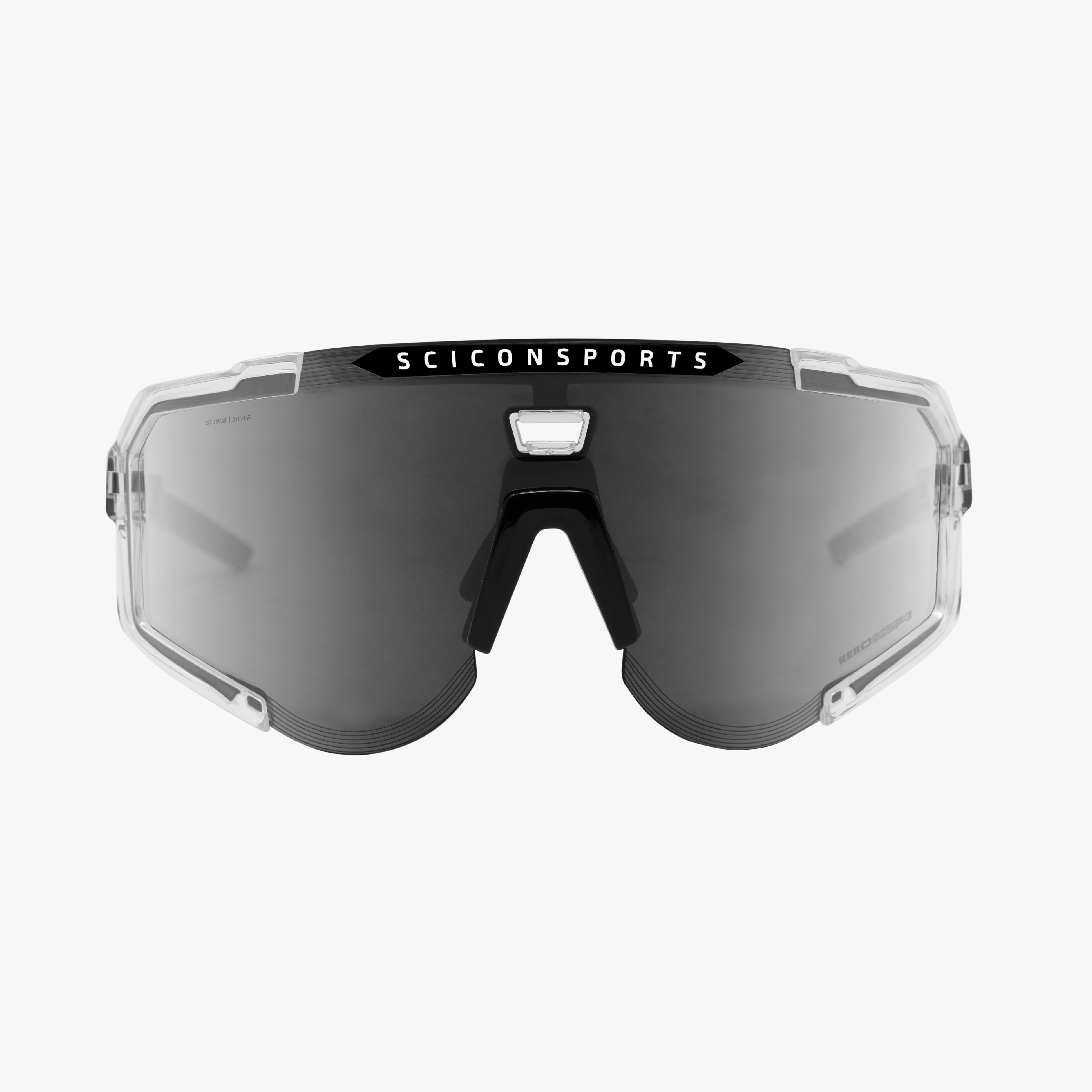 SCICON SPORTS icon AEROSCOPEサングラス シルバー Crystal/ Silver Sports | Aeroscope Sport Sunglasses