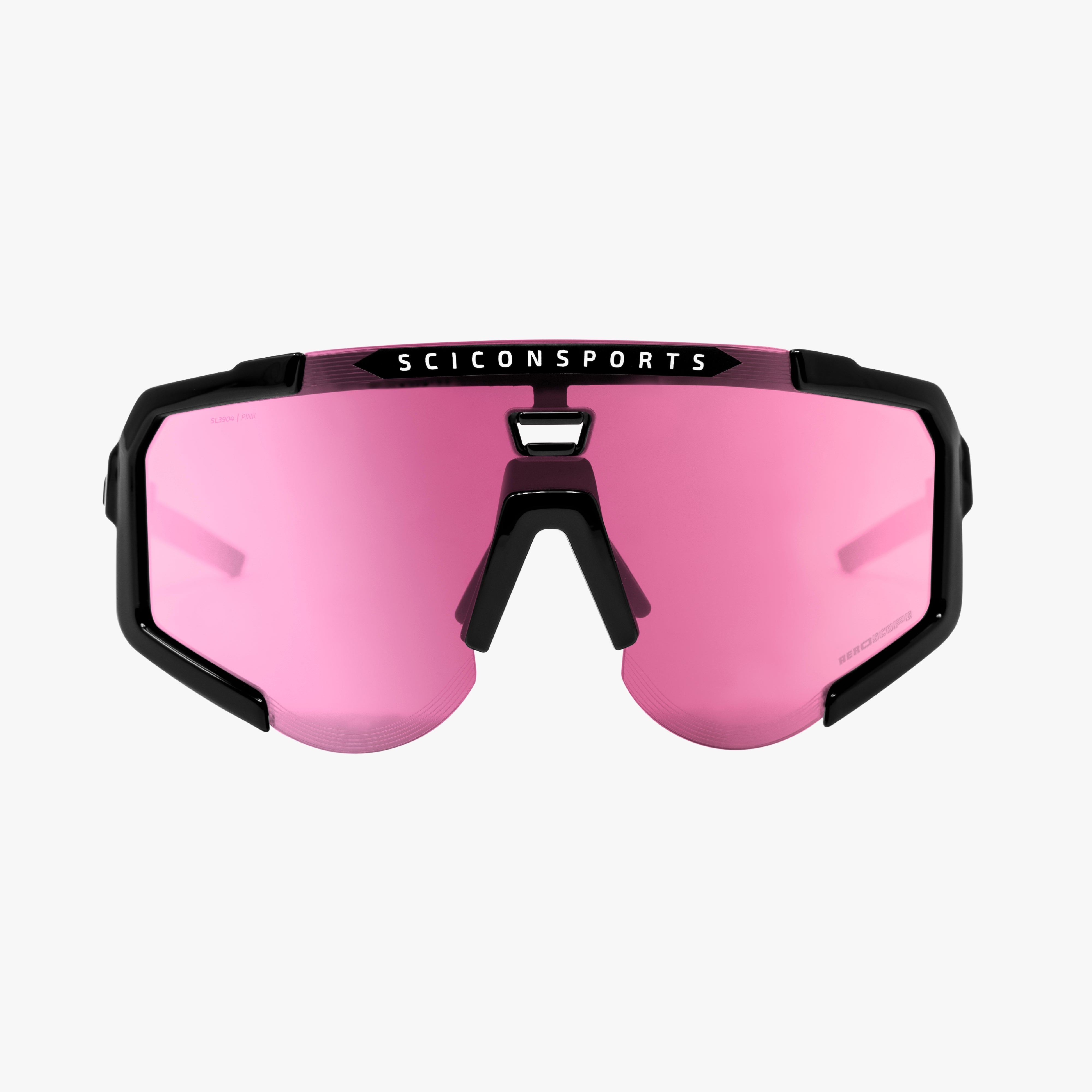 ウェア SCICON AEROSCOPE Pink Fluo Pink Fluo/Multimirror Blue Aeroscope Sport Sunglasses