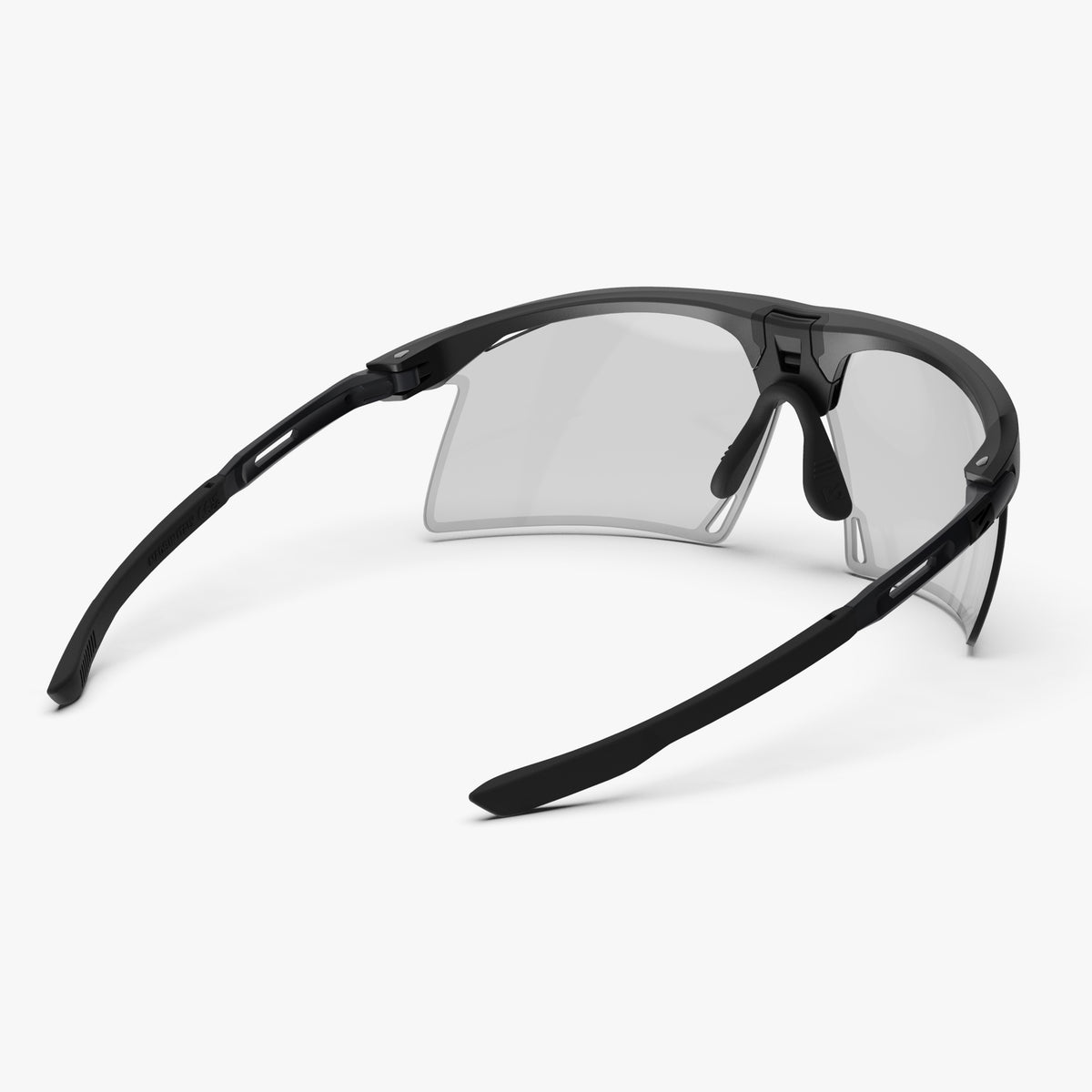 Aerobeam Matte Black + Photochromic Clear to Grey back