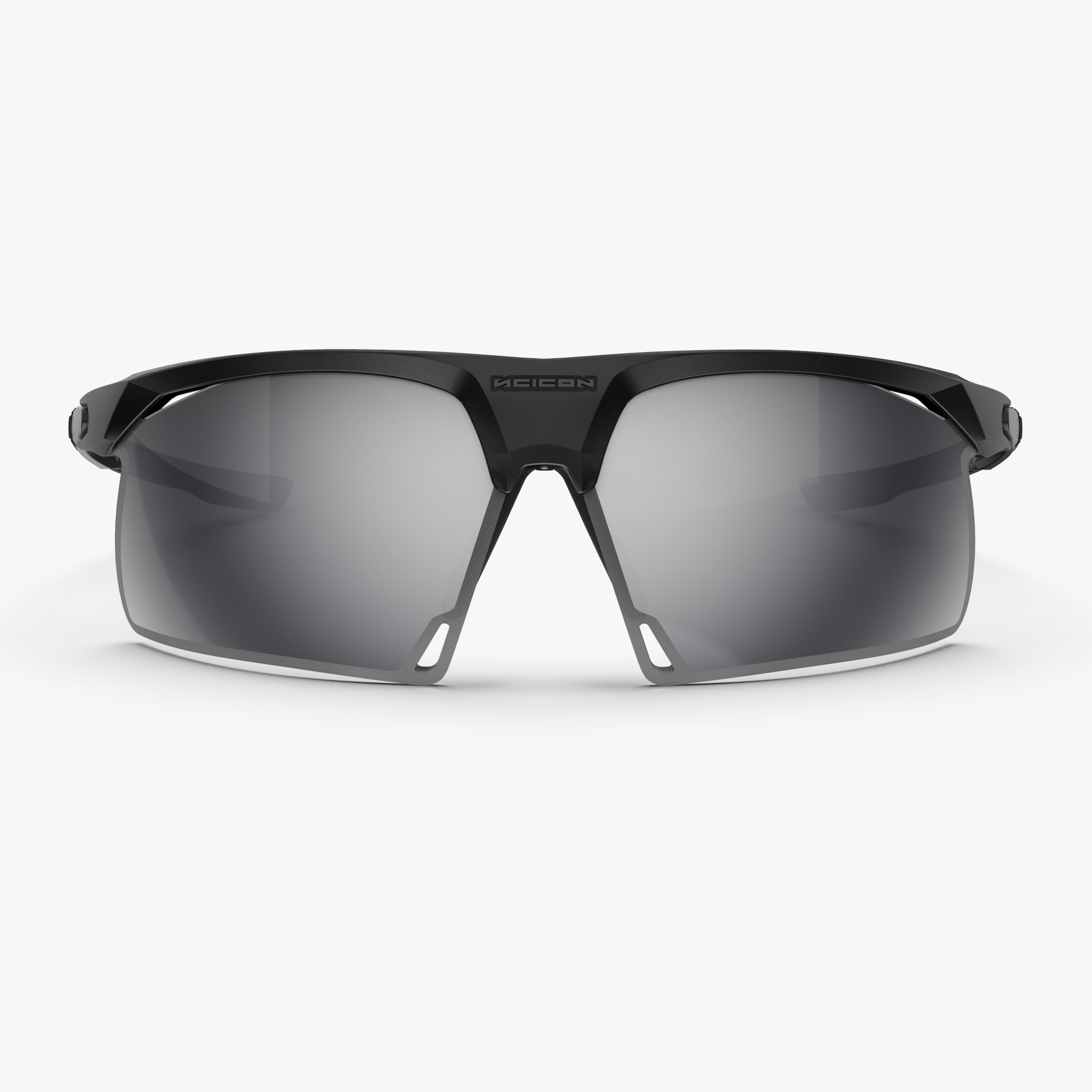 Aerobeam Matte Black + Multimirror Silver front