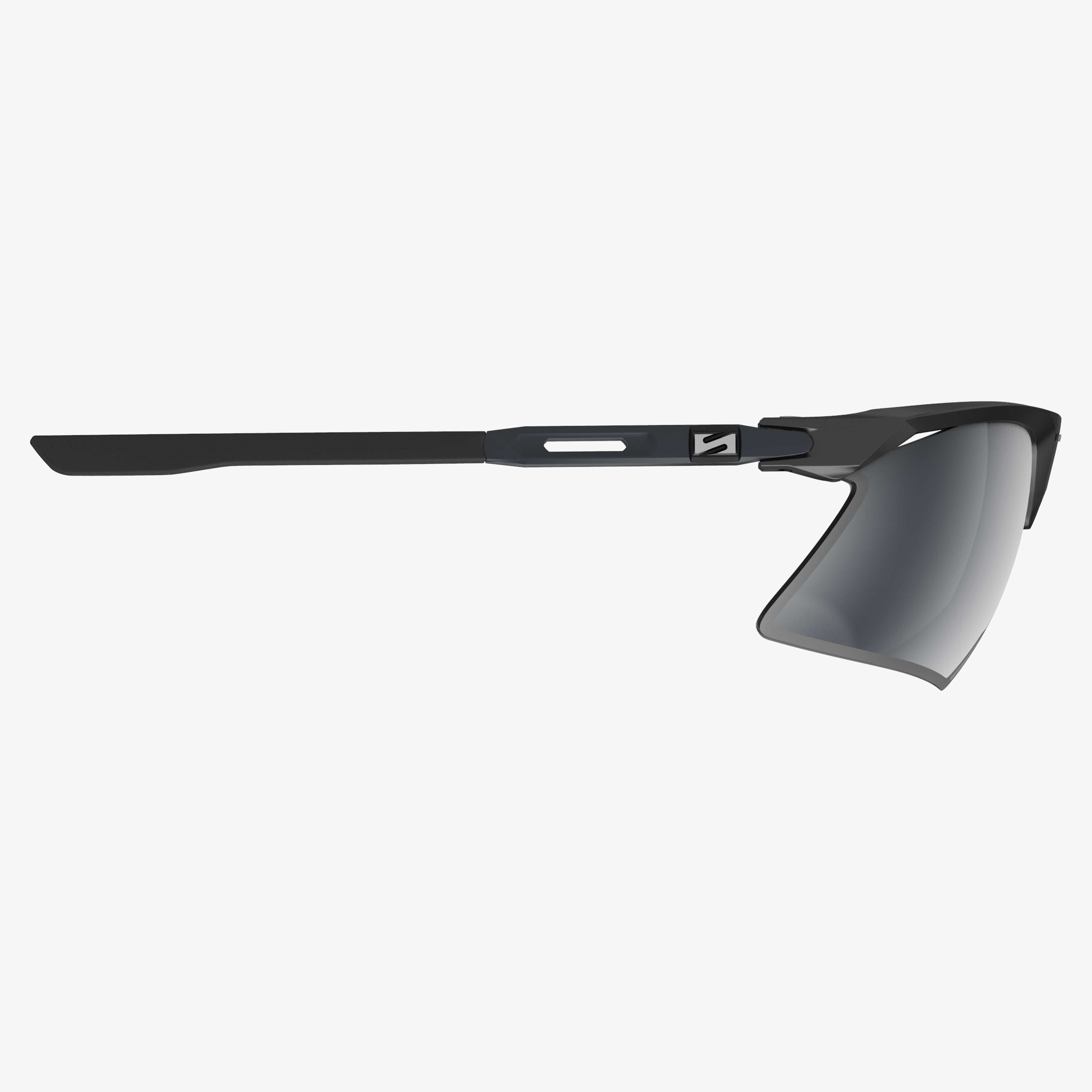 Aerobeam Matte Black + Multimirror Silver side