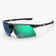 Aerobeam Black Crystal Gloss + Multimirror Blue Green hero