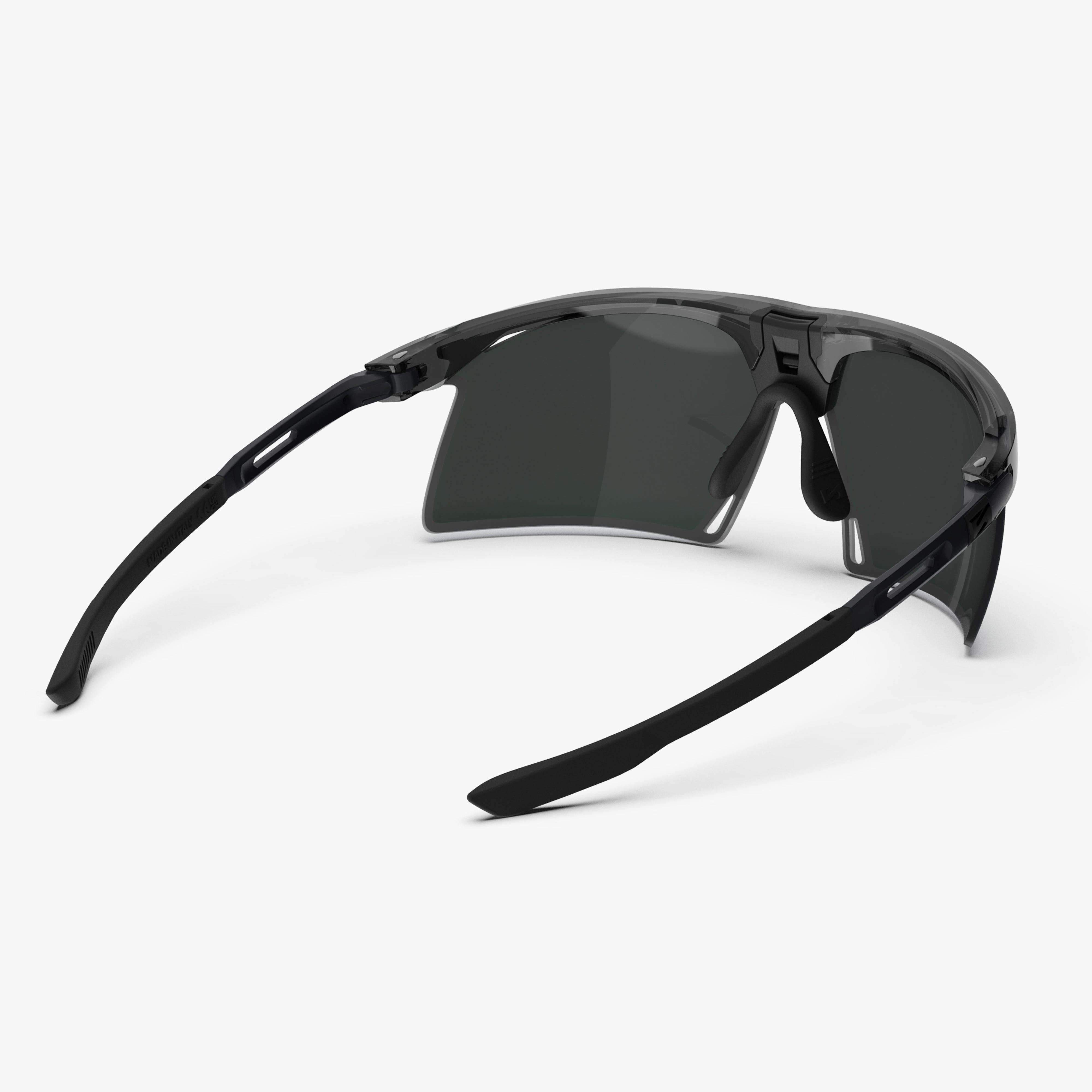 Aerobeam Black Crystal Gloss + Multimirror Blue Green back