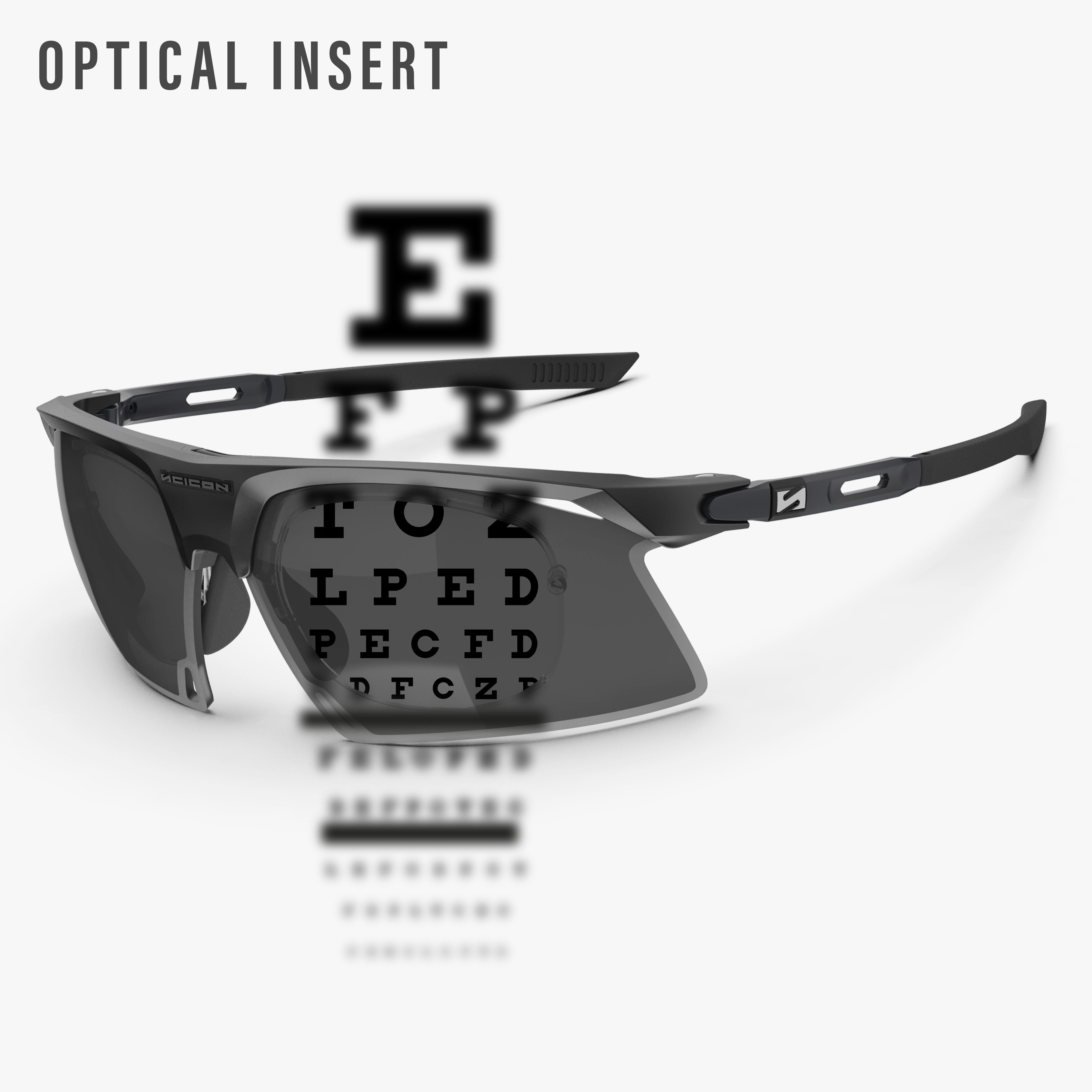 Aerobeam Matte Black + Optical Insert hero