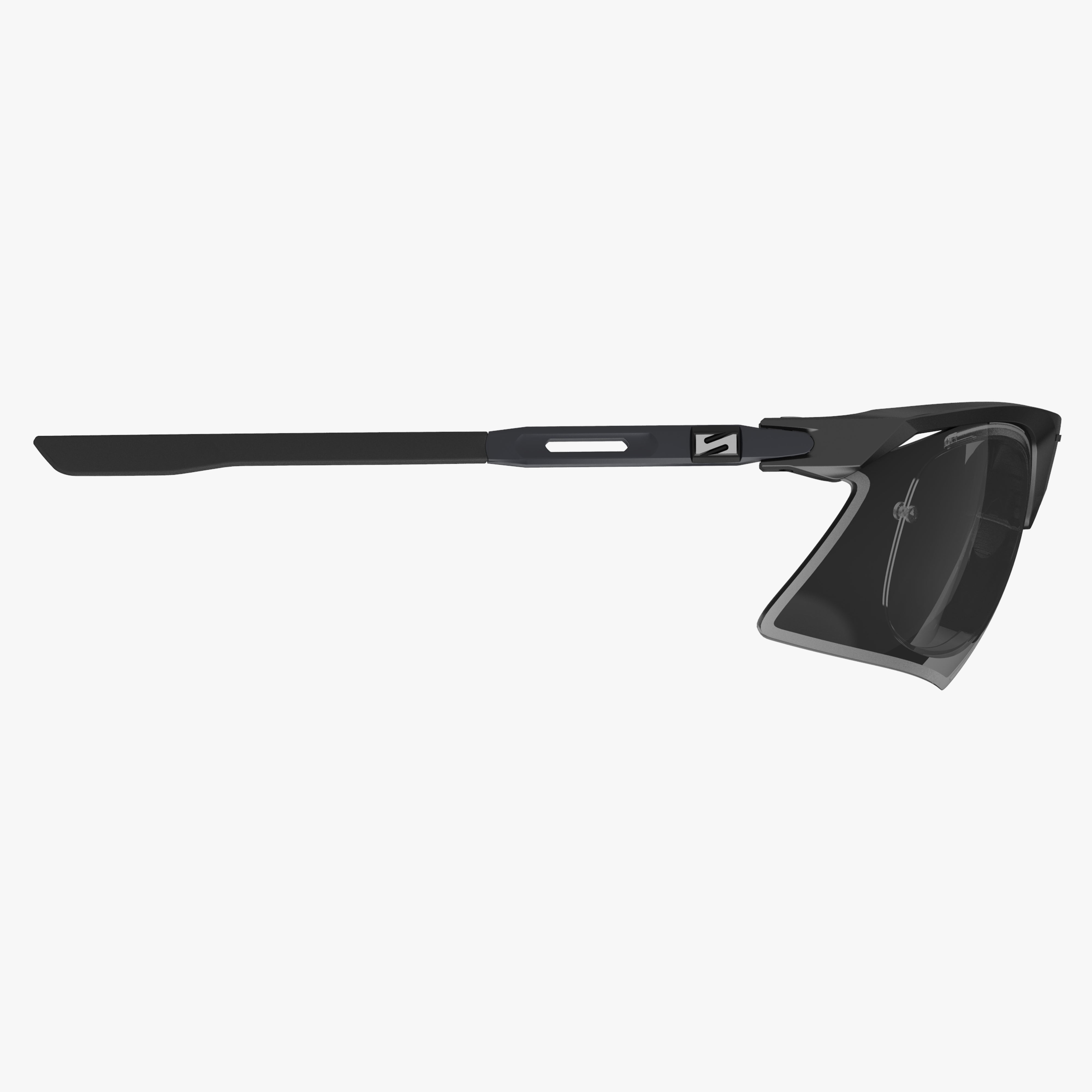 Aerobeam Matte Black + Optical Insert side