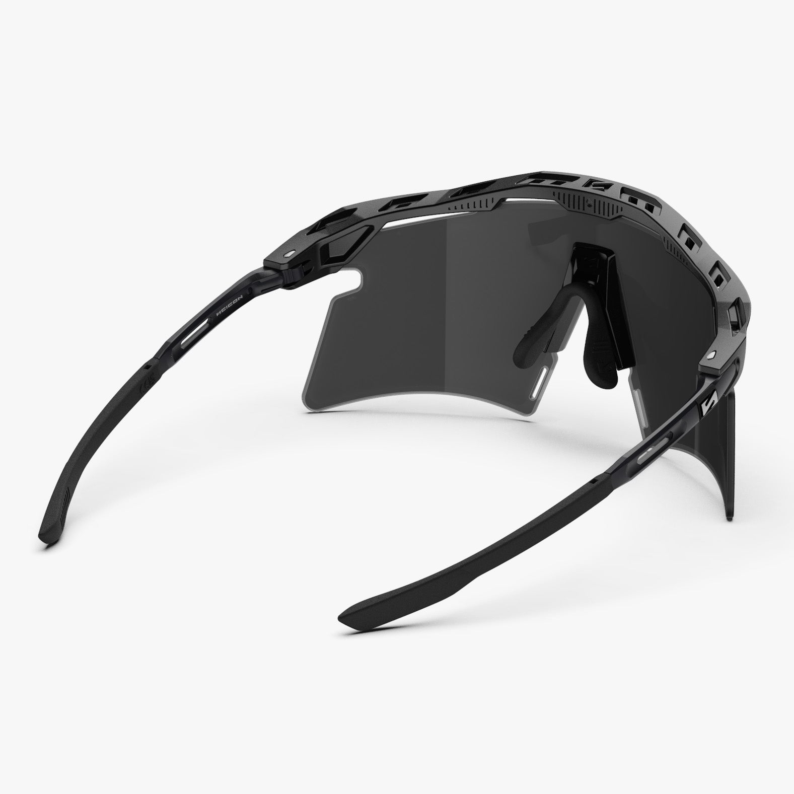 Aeroshade Titanium Black Matte MM Silver back