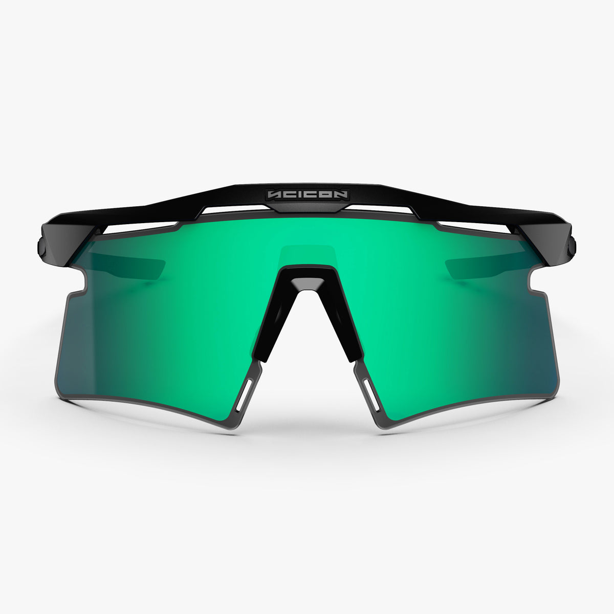 Aeroshade Titanium Black Matte MM Blue Green front