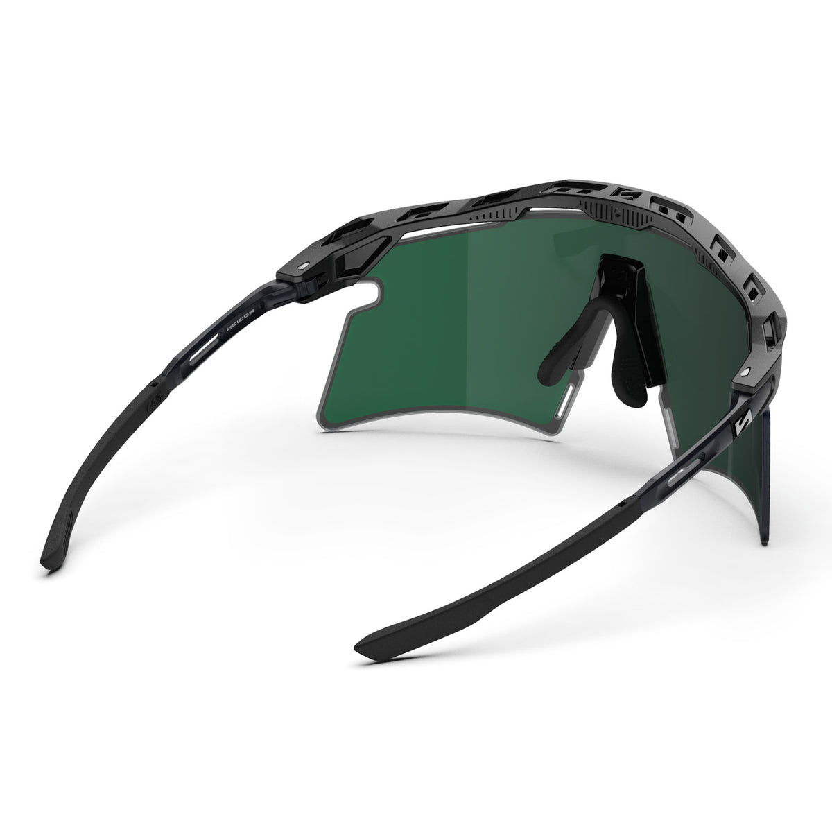 Aeroshade Titanium Black Matte MM Blue Green back
