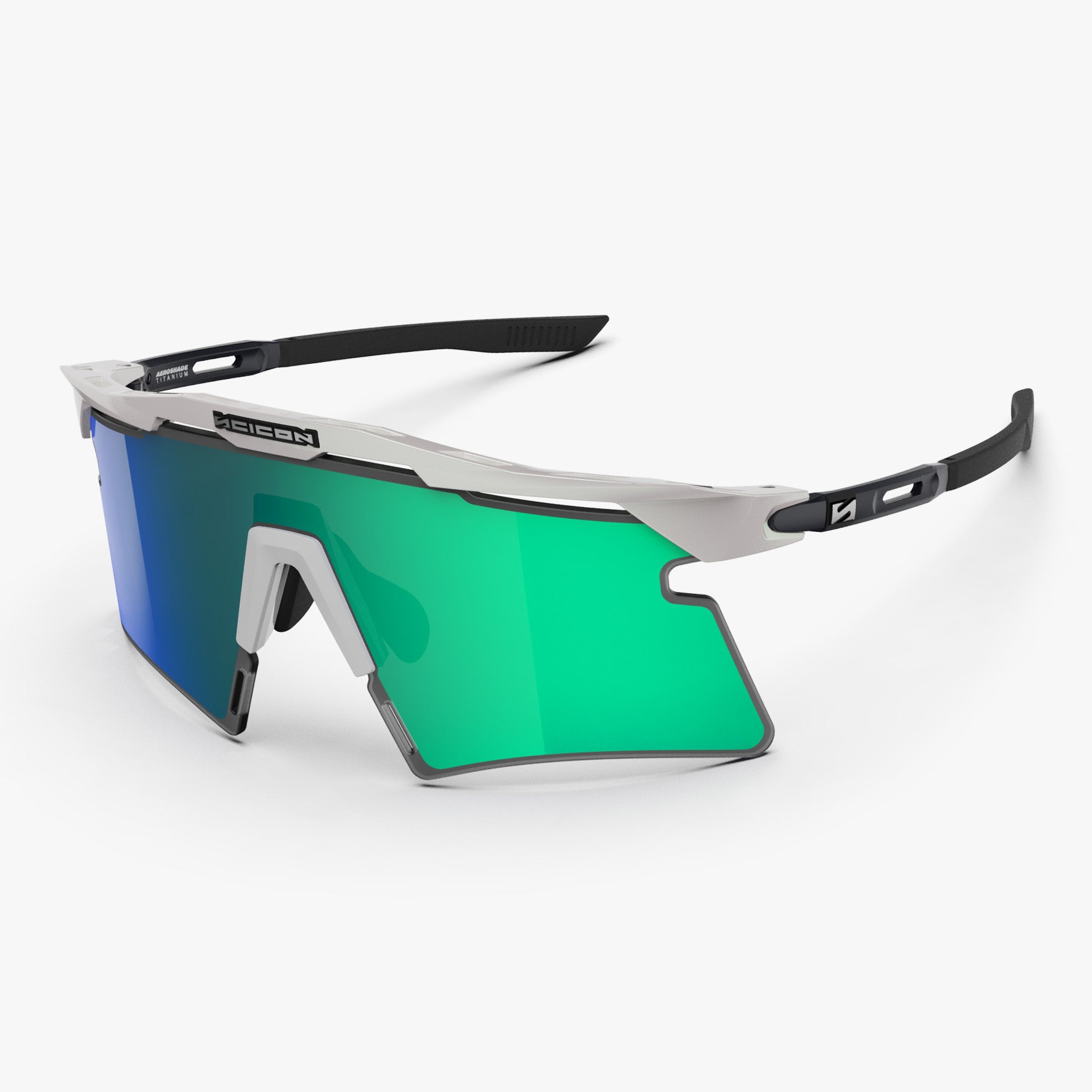 Aeroshade Titanium White Matte MM Blue Green hero