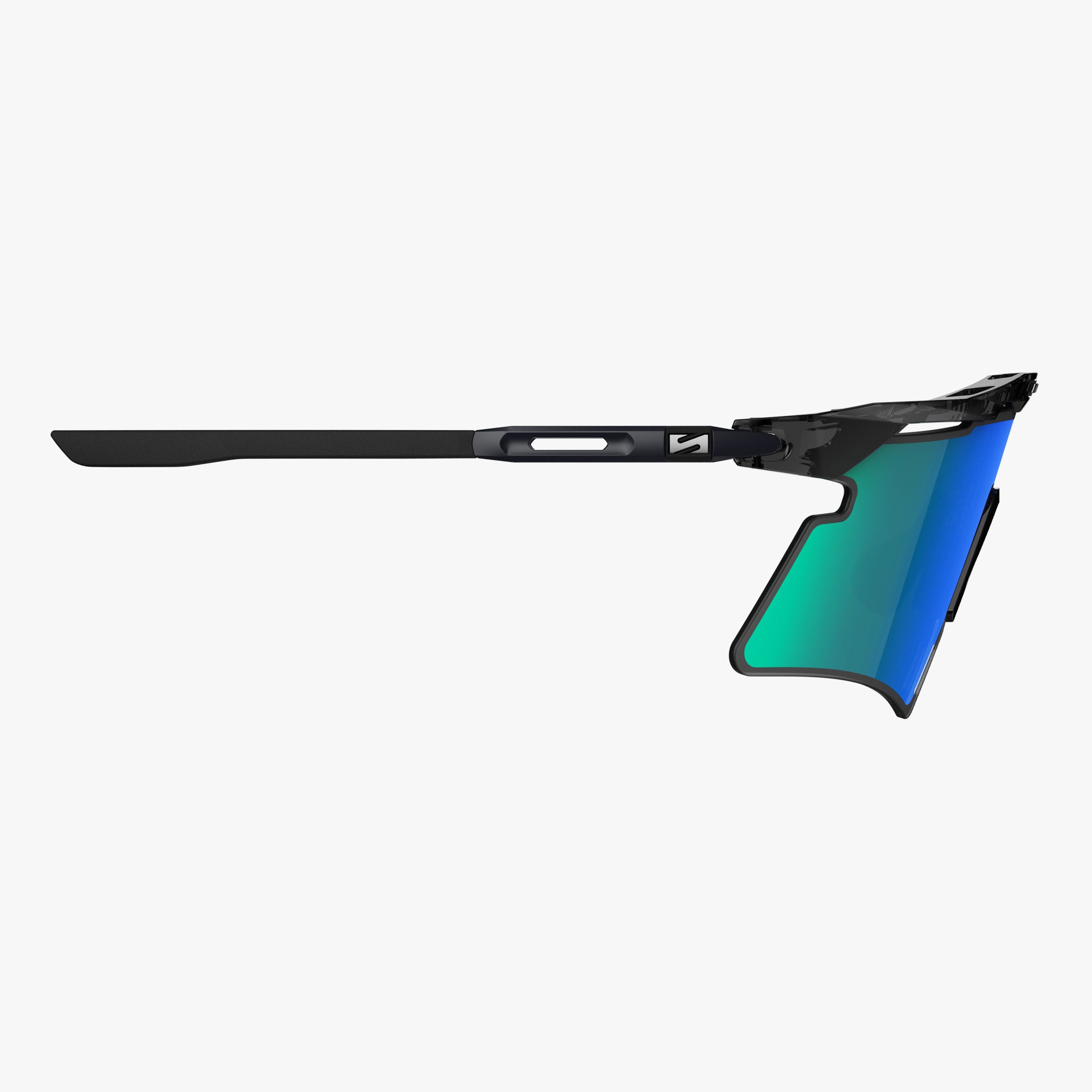 Aeroshade Titanium Crystal Black MM Blue Green side