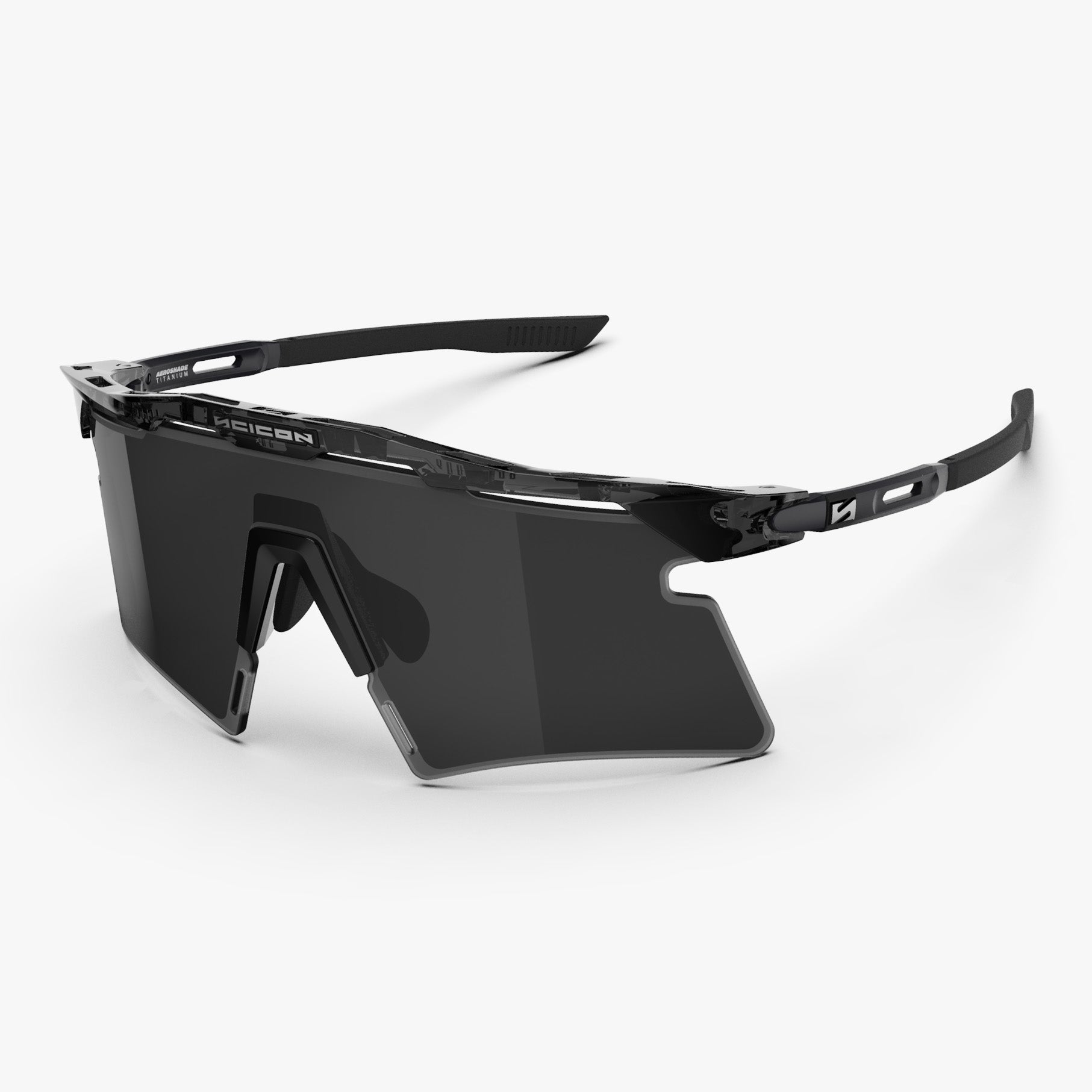 Aeroshade Titanium Crystal Black Smoke hero