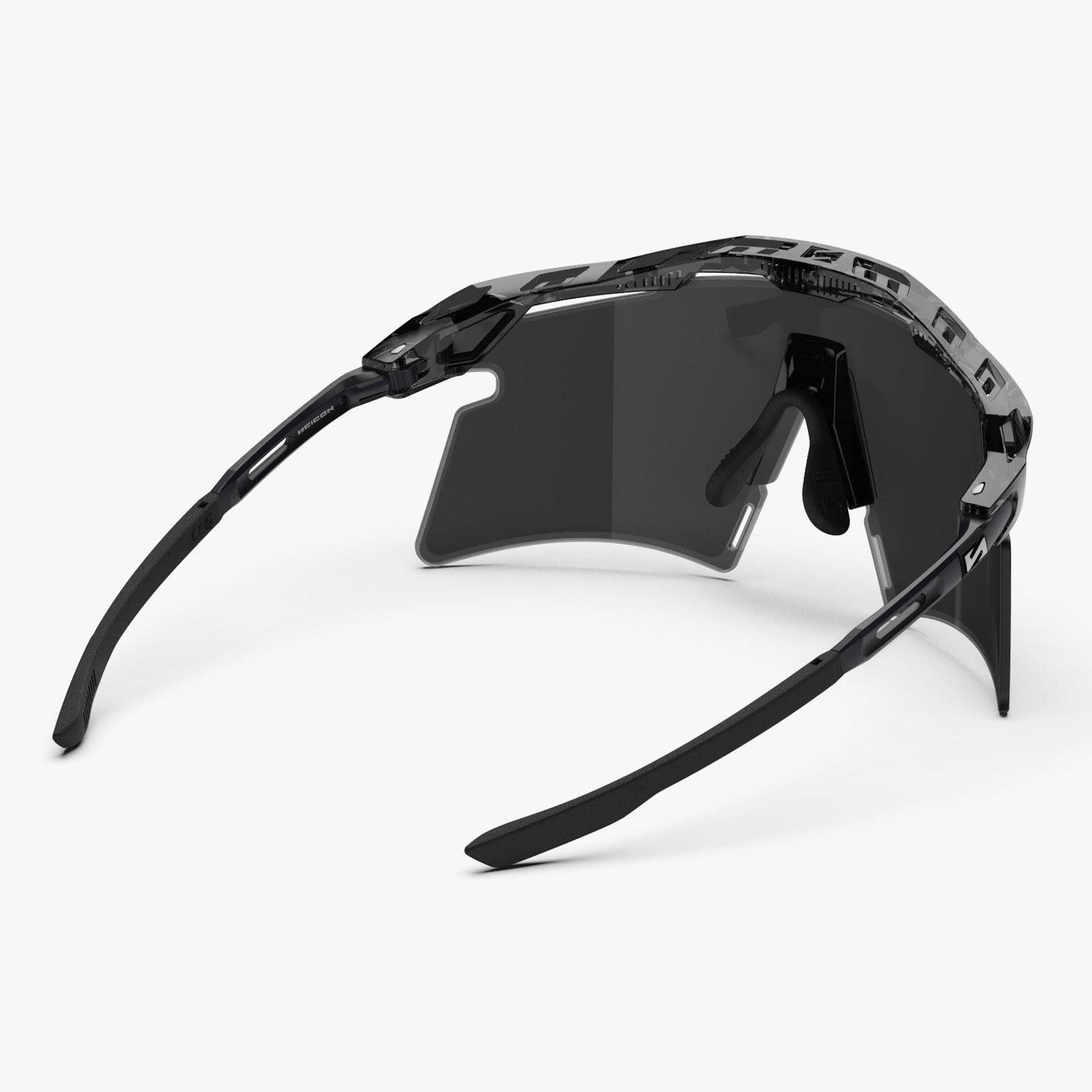 Aeroshade Titanium Crystal Black Smoke back