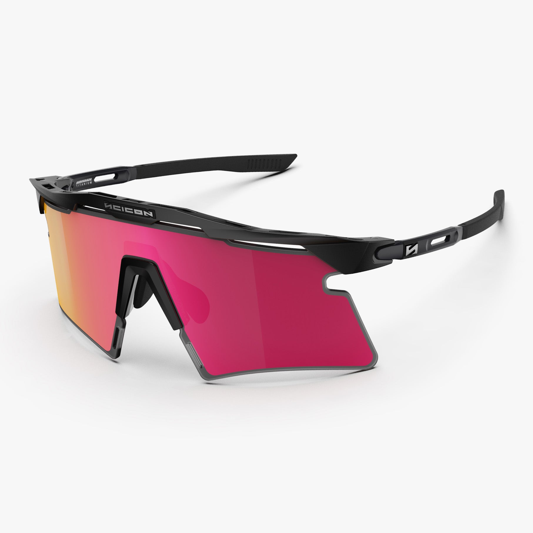 Aeroshade Titanium Black Matte Sunburst hero