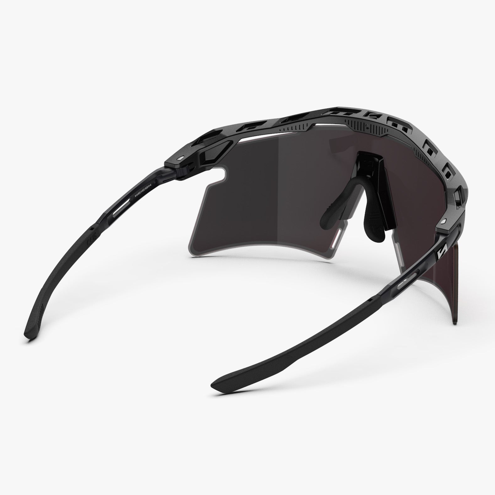 Aeroshade Titanium Black Matte Sunburst back