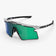 Aeroshade 2.0 Titanium XS White Matte Multimirror Blue Green hero