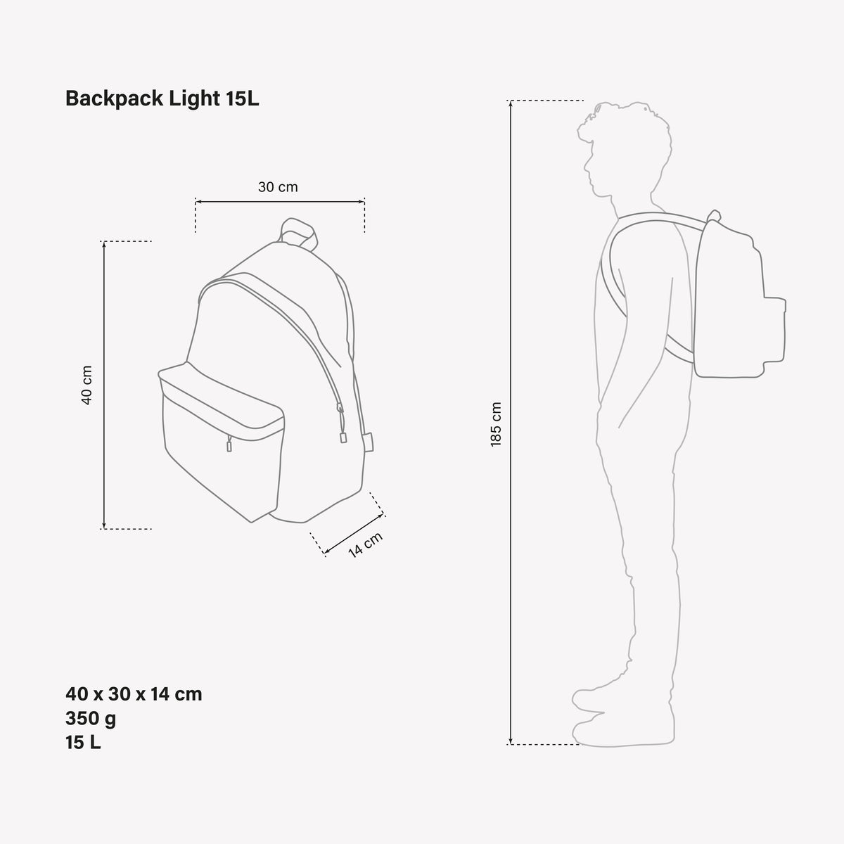 Backpack Light 15L