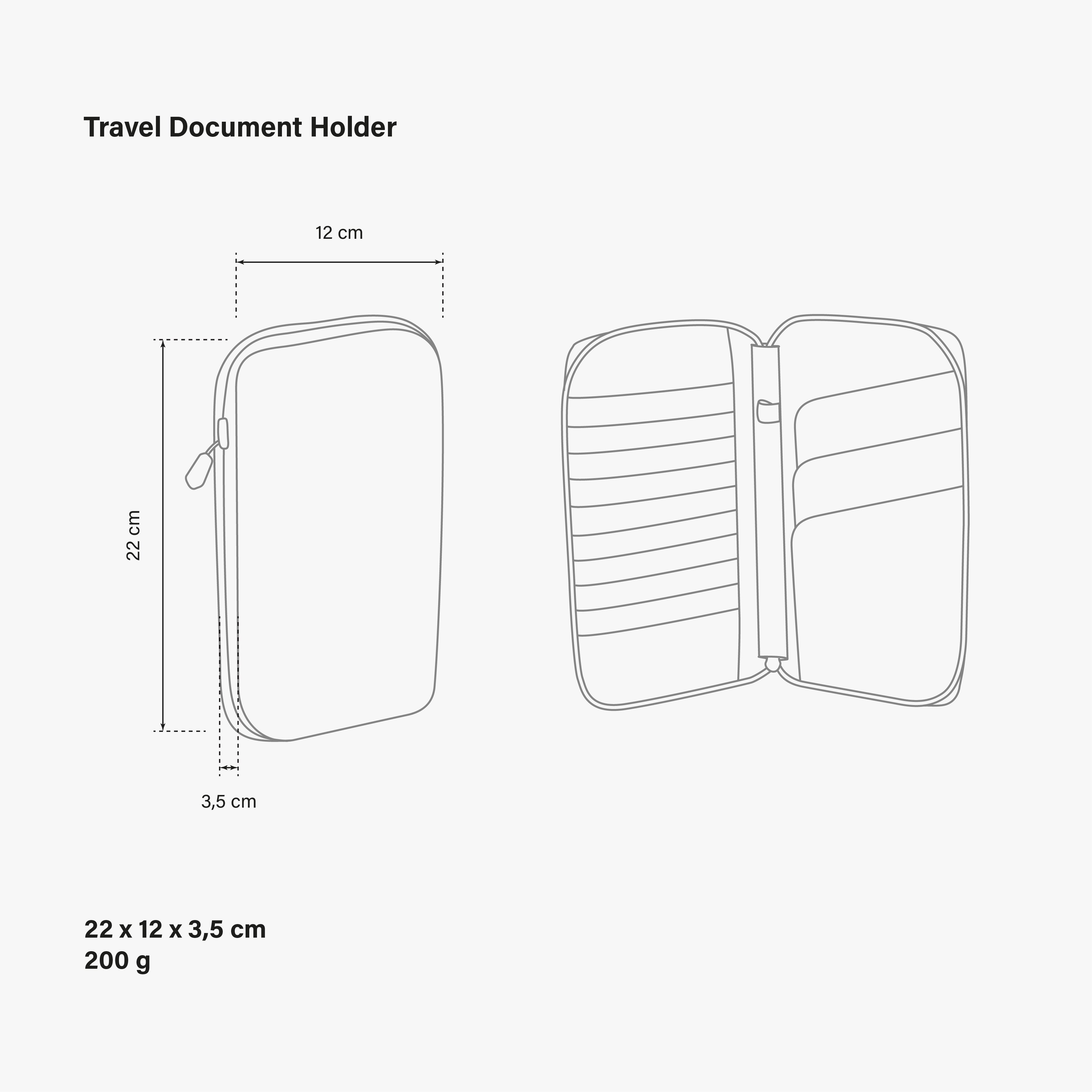 TRAVEL DOCUMENT HOLDER