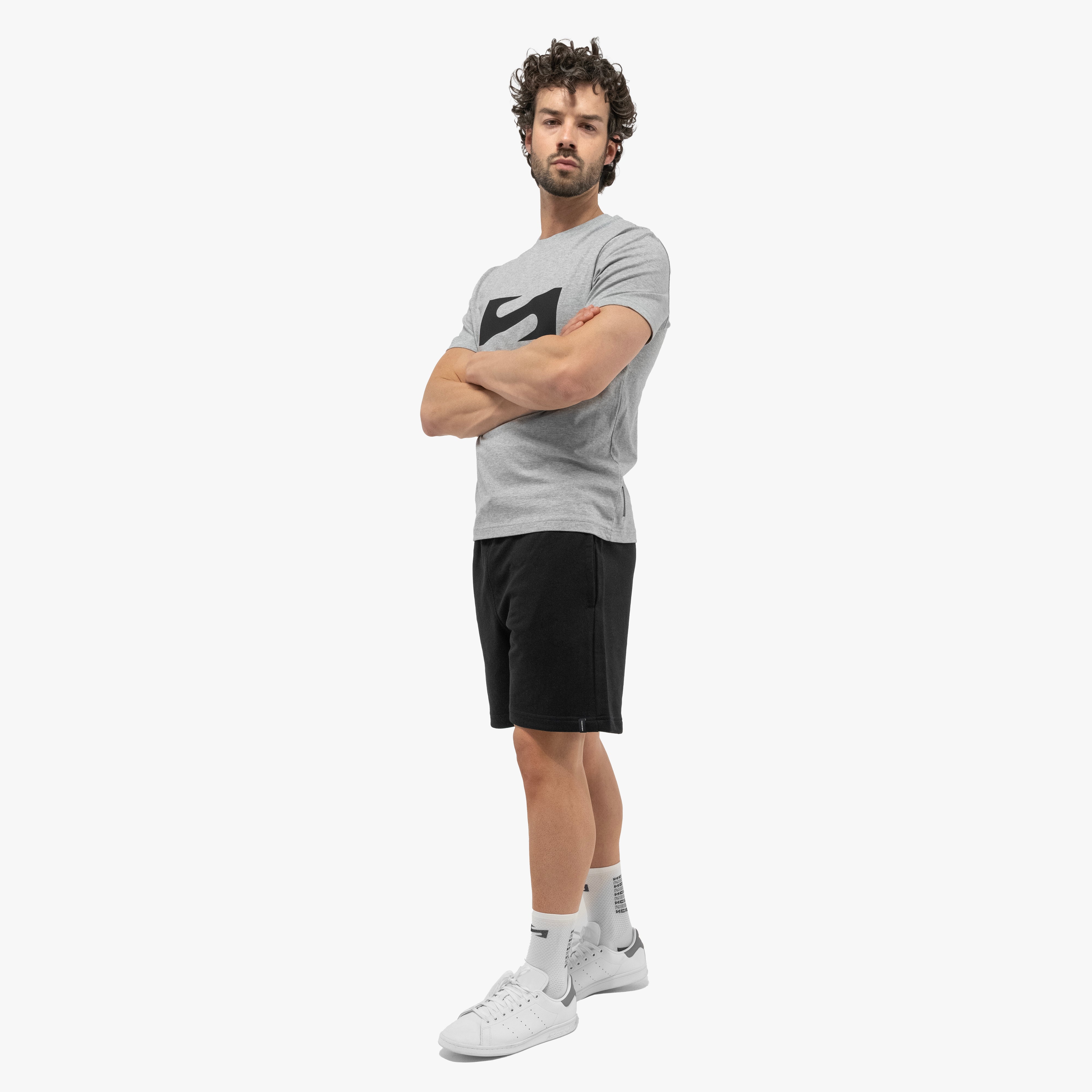 ATHLETIC FLEECE SHORTS