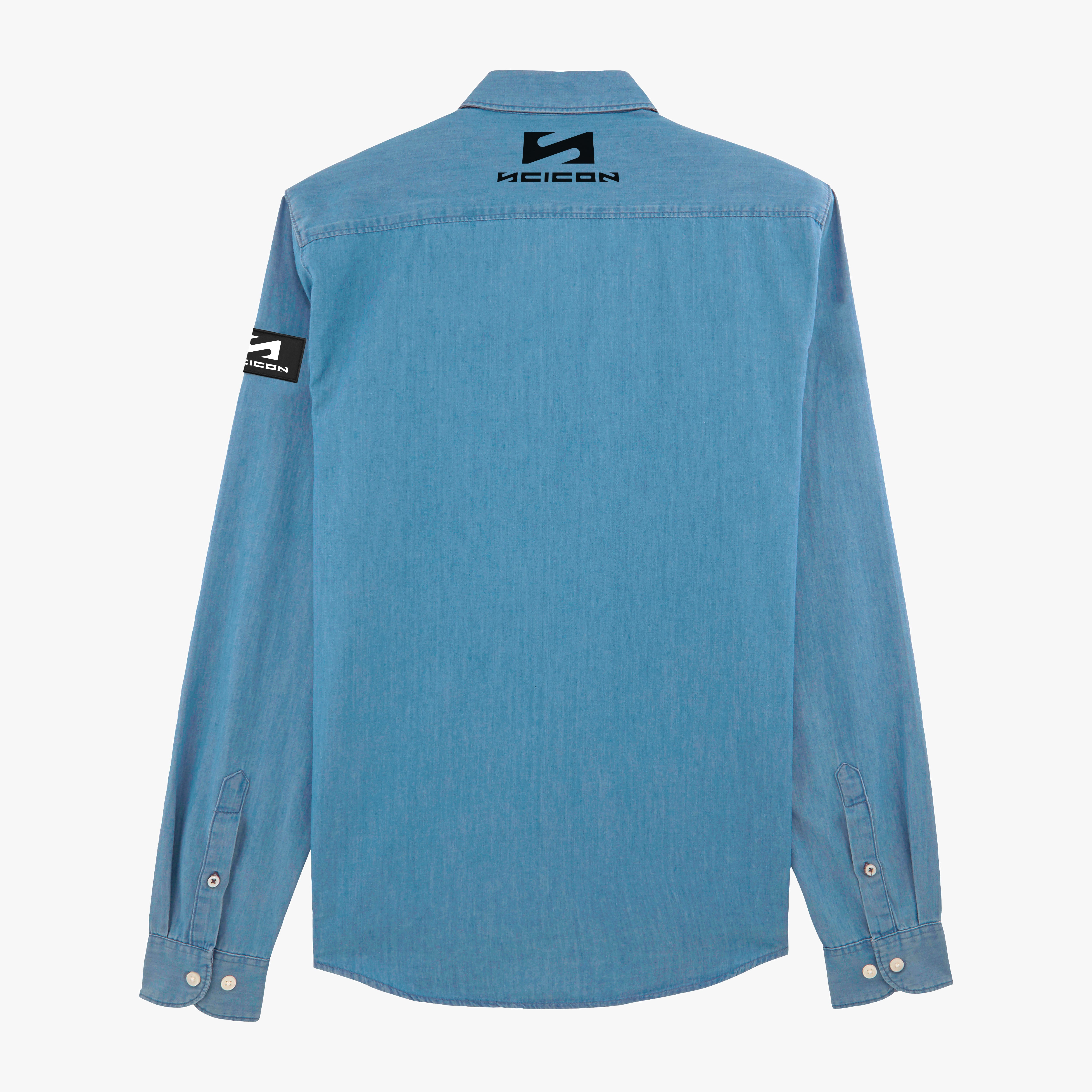 BLUE DENIM SHIRT - MEN