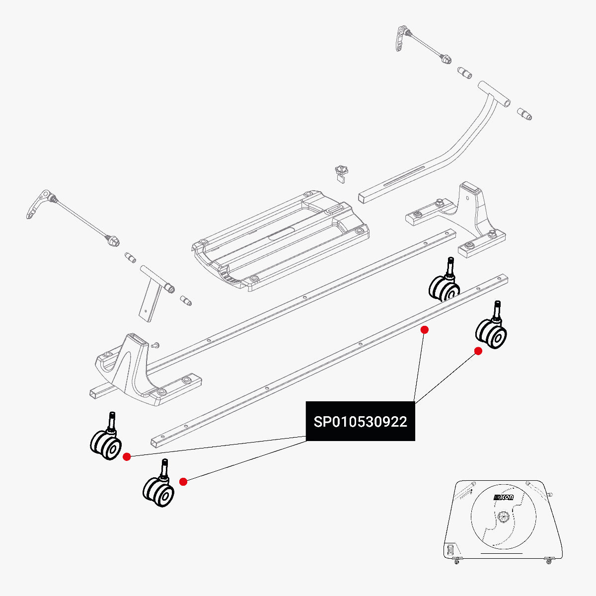 JEU DE ROUES SILENT TWIN WHEEL SYSTEM