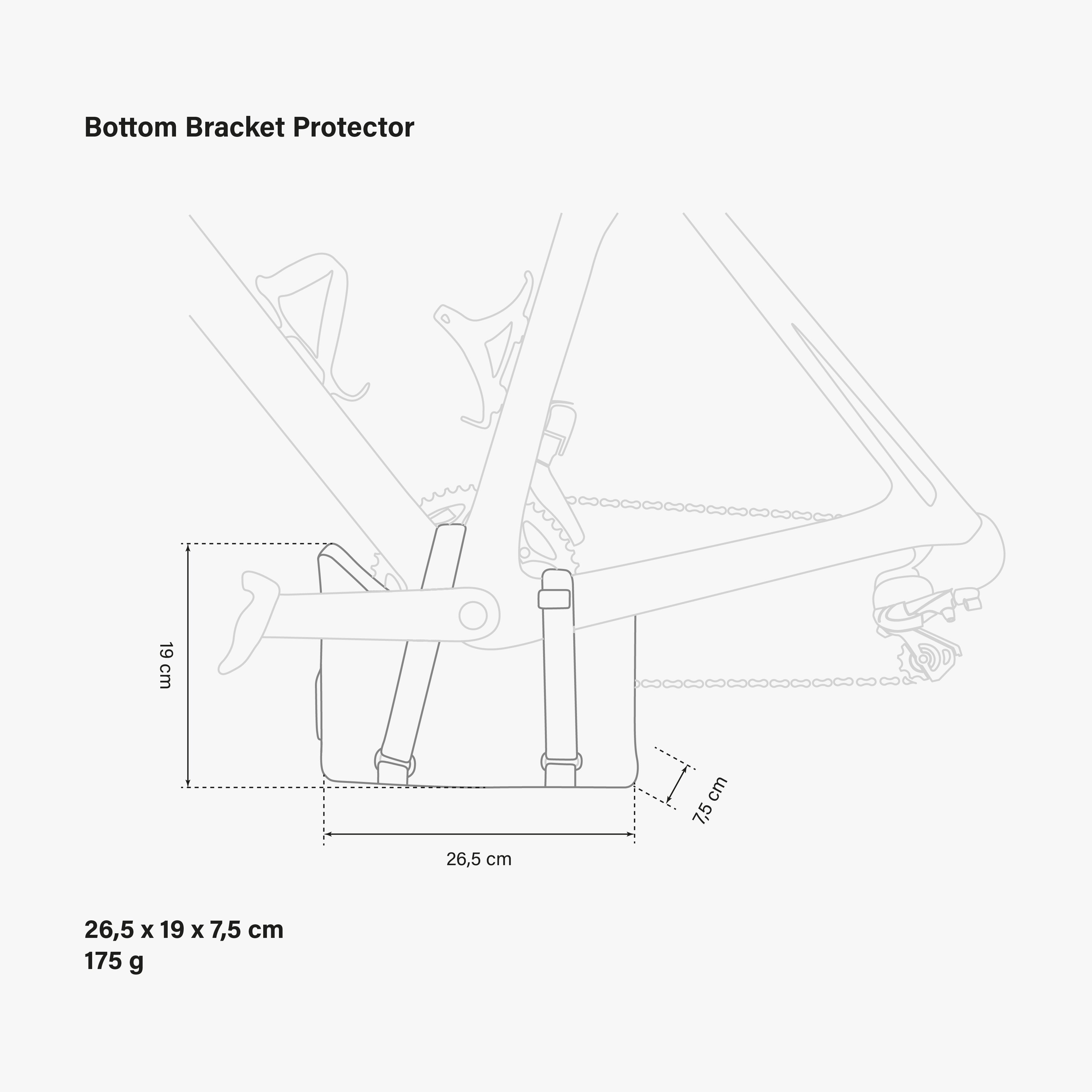 BOTTOM BRACKET PROTECTOR