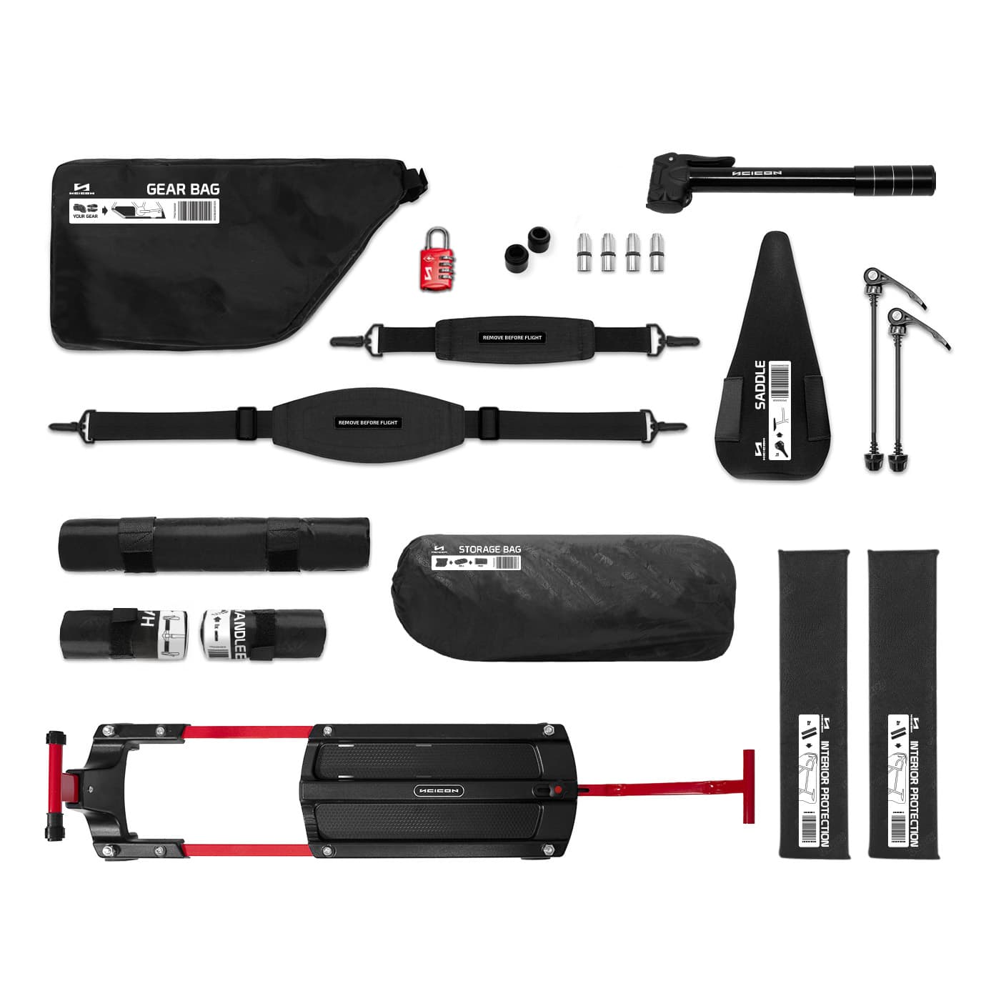 HOUSSE À VÉLO AEROCOMFORT 3.1 GRAVEL