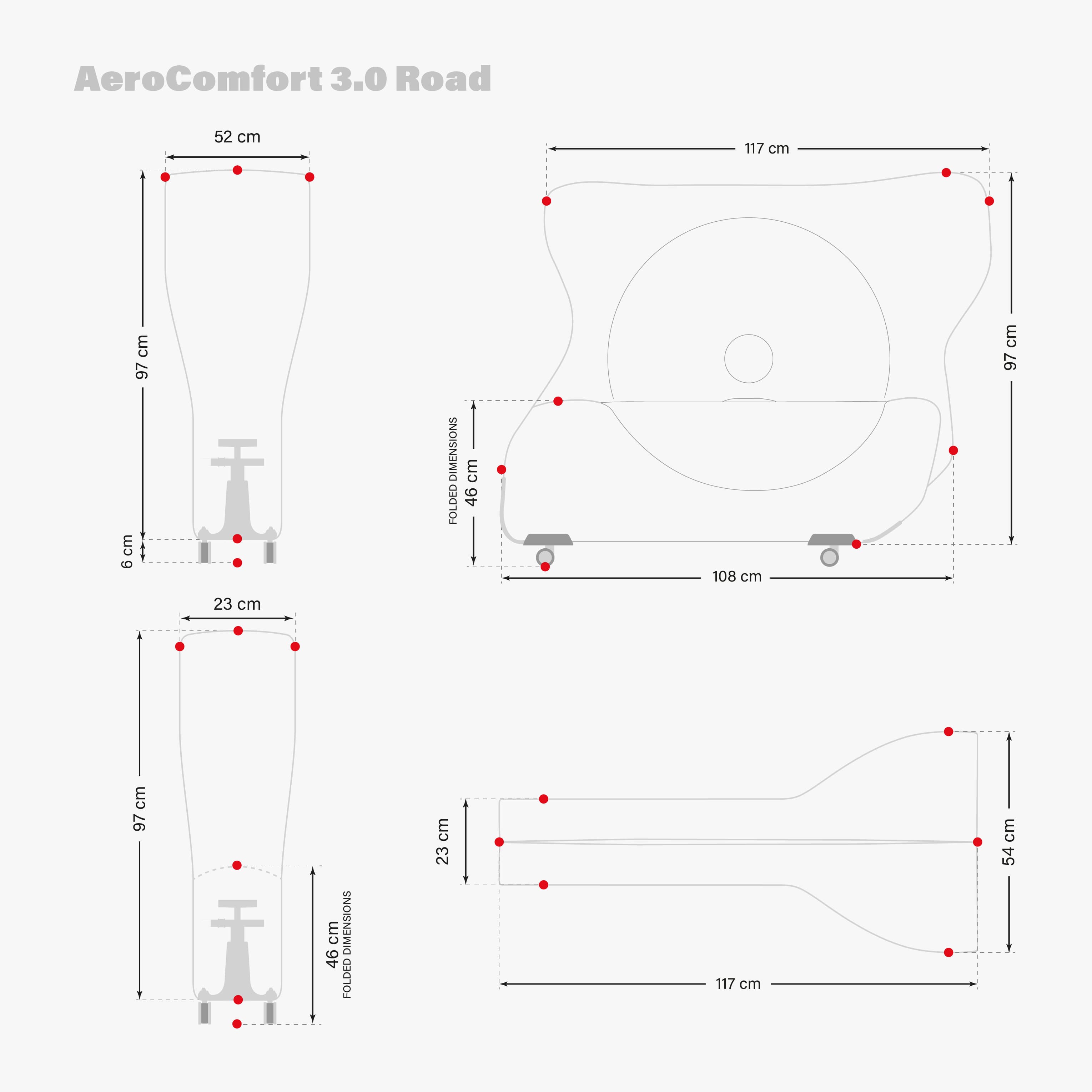 AEROCOMFORT 3.1 XP ROAD TRAVEL BAG